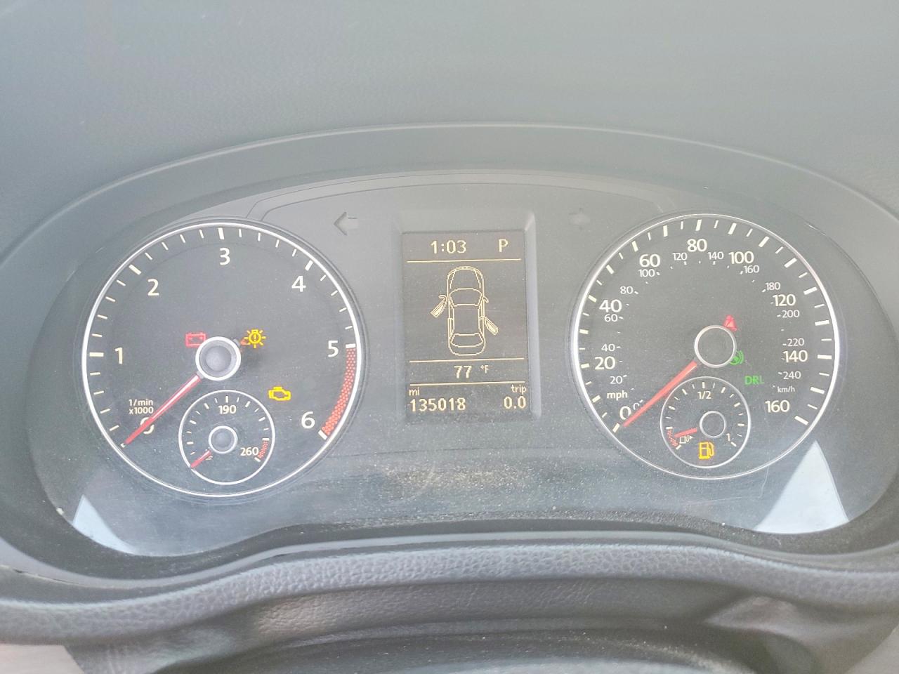 2014 Volkswagen Passat Se White vin: 1VWBN7A38EC097253
