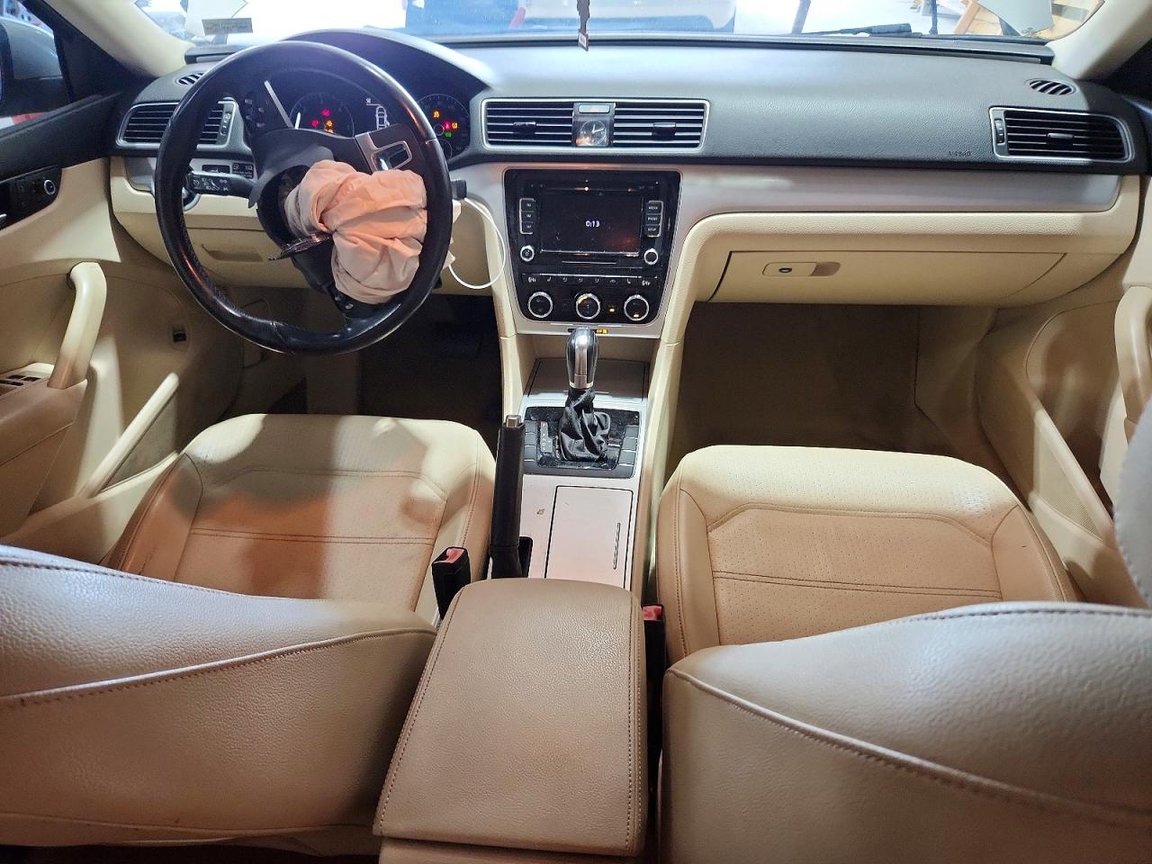 2012 Volkswagen Passat Se Silver vin: 1VWBN7A39CC034823
