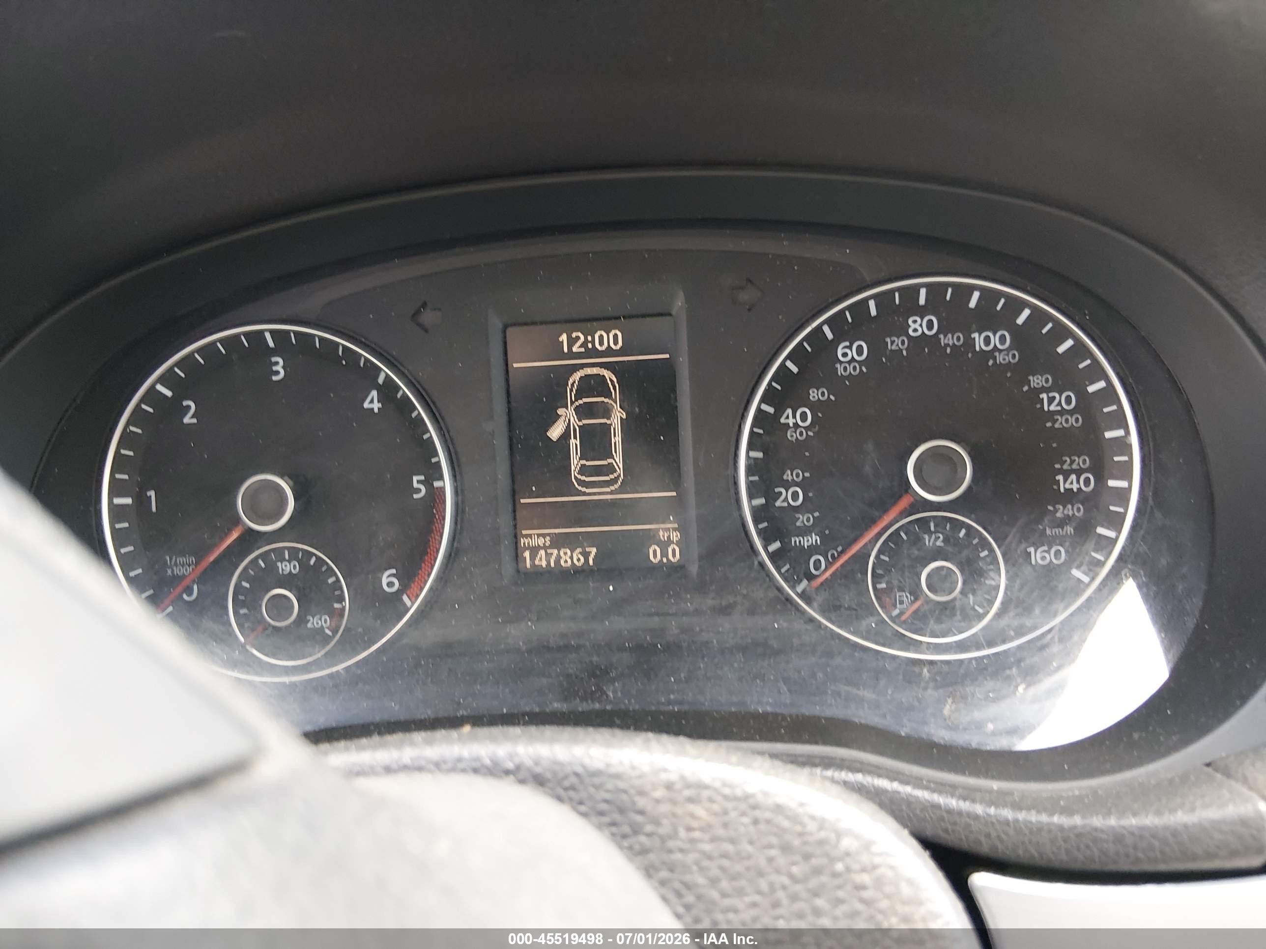 2012 Volkswagen Passat 2.0l Tdi Se Burgundy vin: 1VWBN7A39CC067563