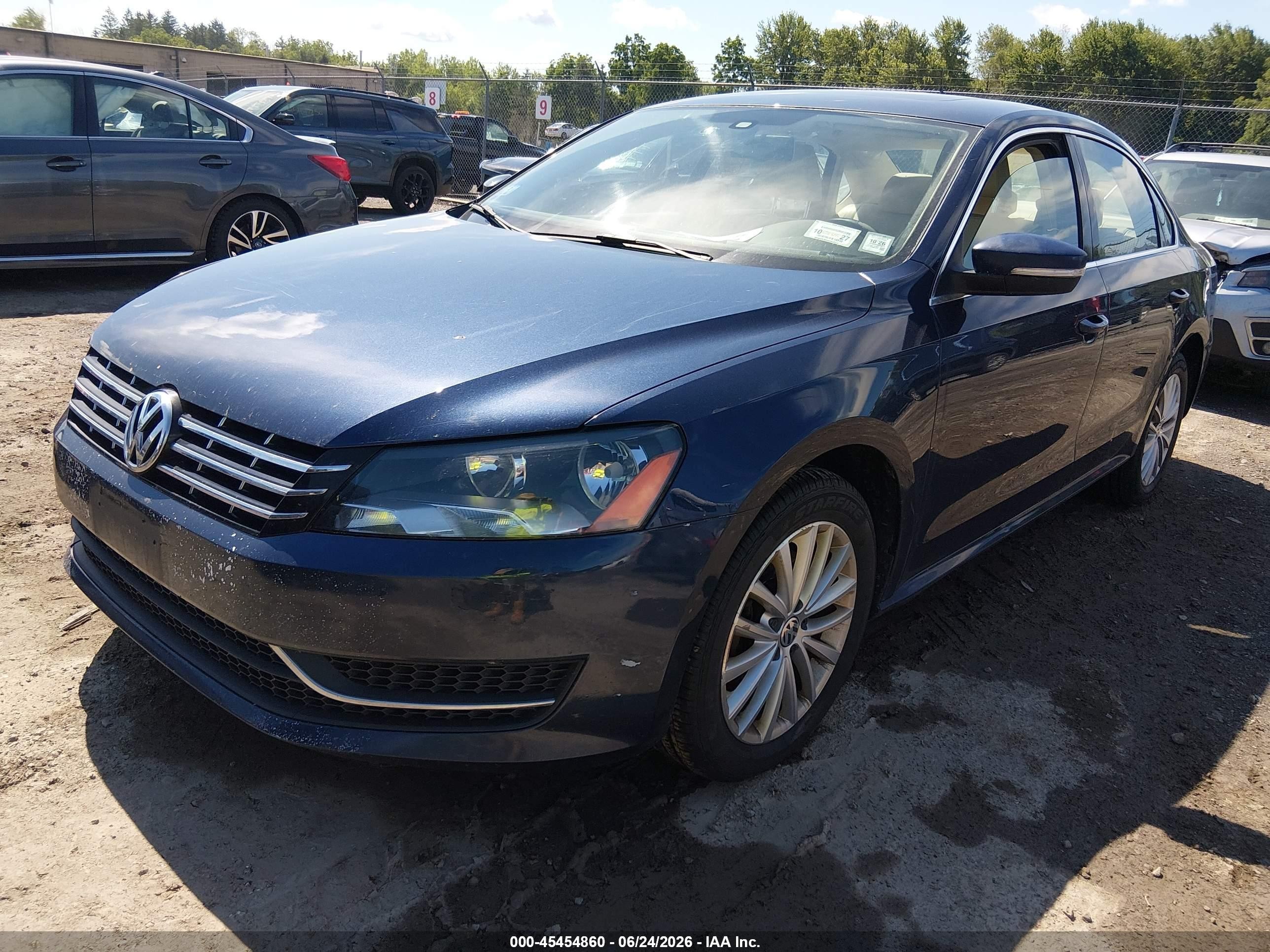 2013 Volkswagen Passat 2.0l Tdi Se vin: 1VWBN7A39DC042227