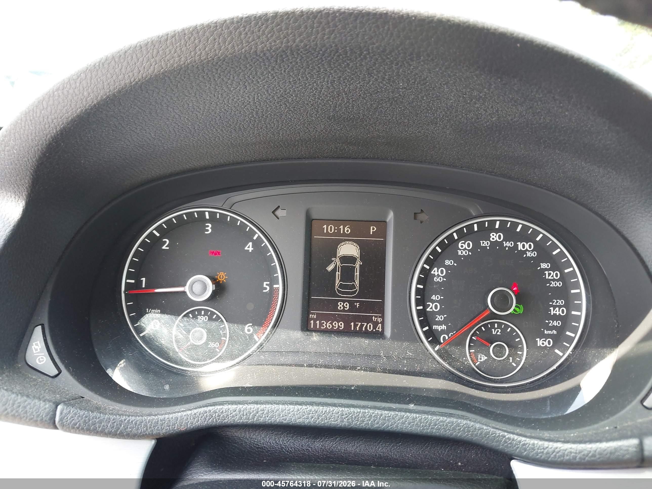 2013 Volkswagen Passat 2.0l Tdi Se Light Blue vin: 1VWBN7A39DC044298