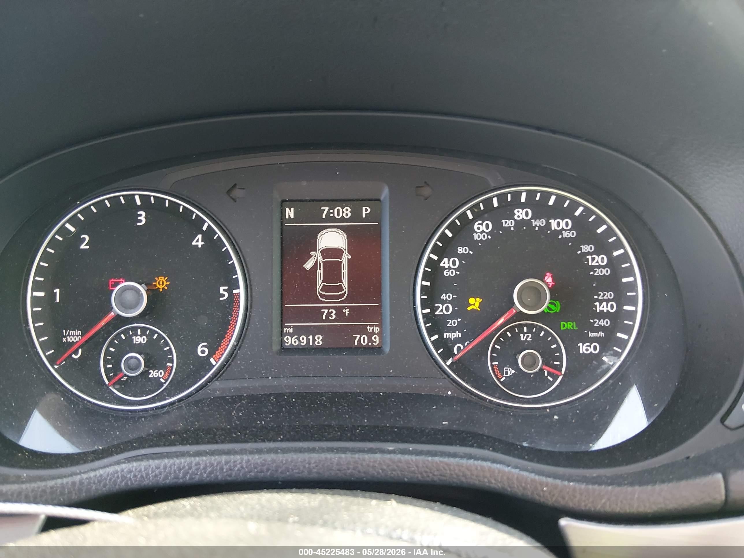 2014 Volkswagen Passat 2.0l Tdi Se Silver vin: 1VWBN7A39EC041676