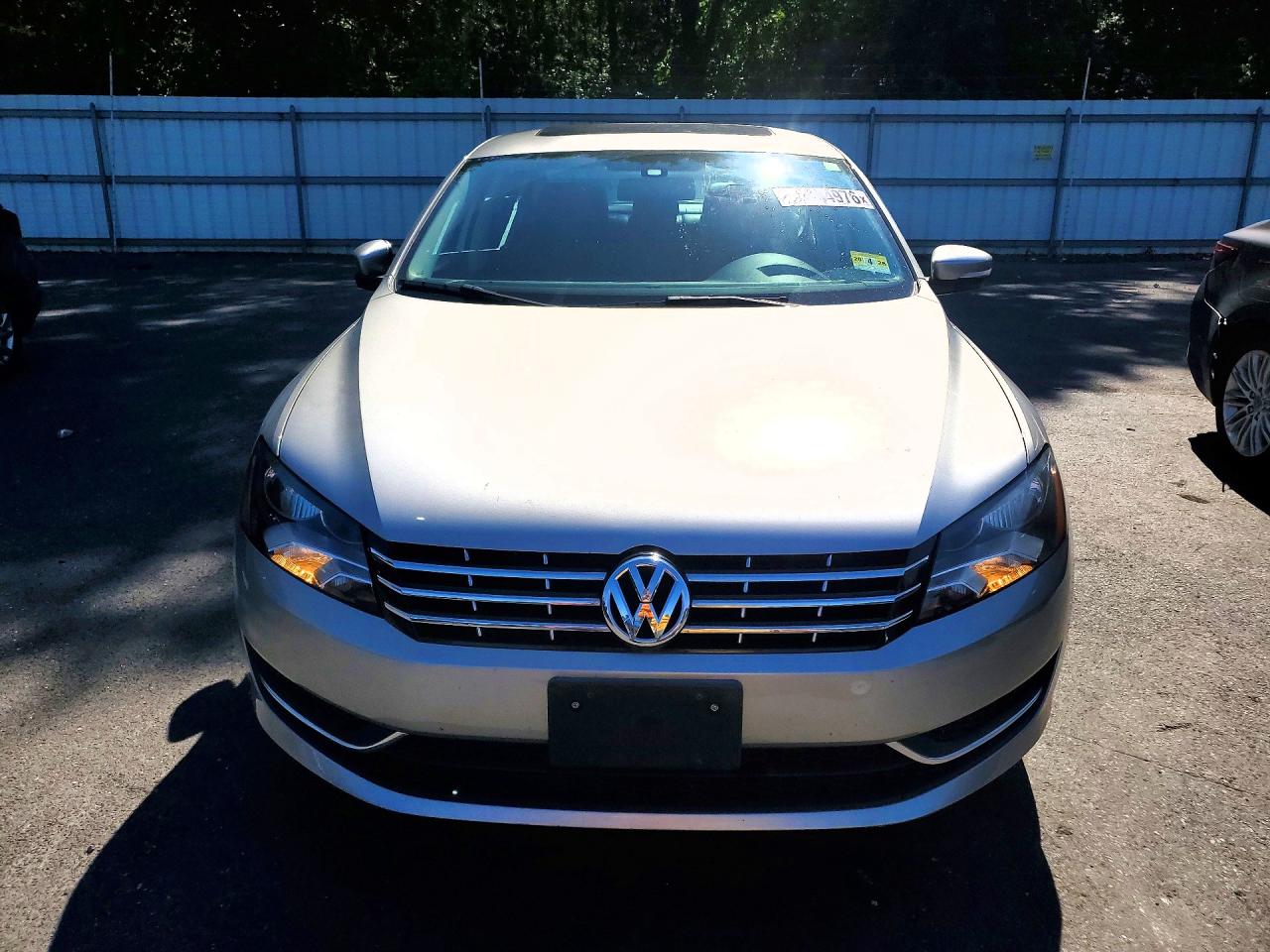 2014 Volkswagen Passat Se Gray vin: 1VWBN7A39EC050796