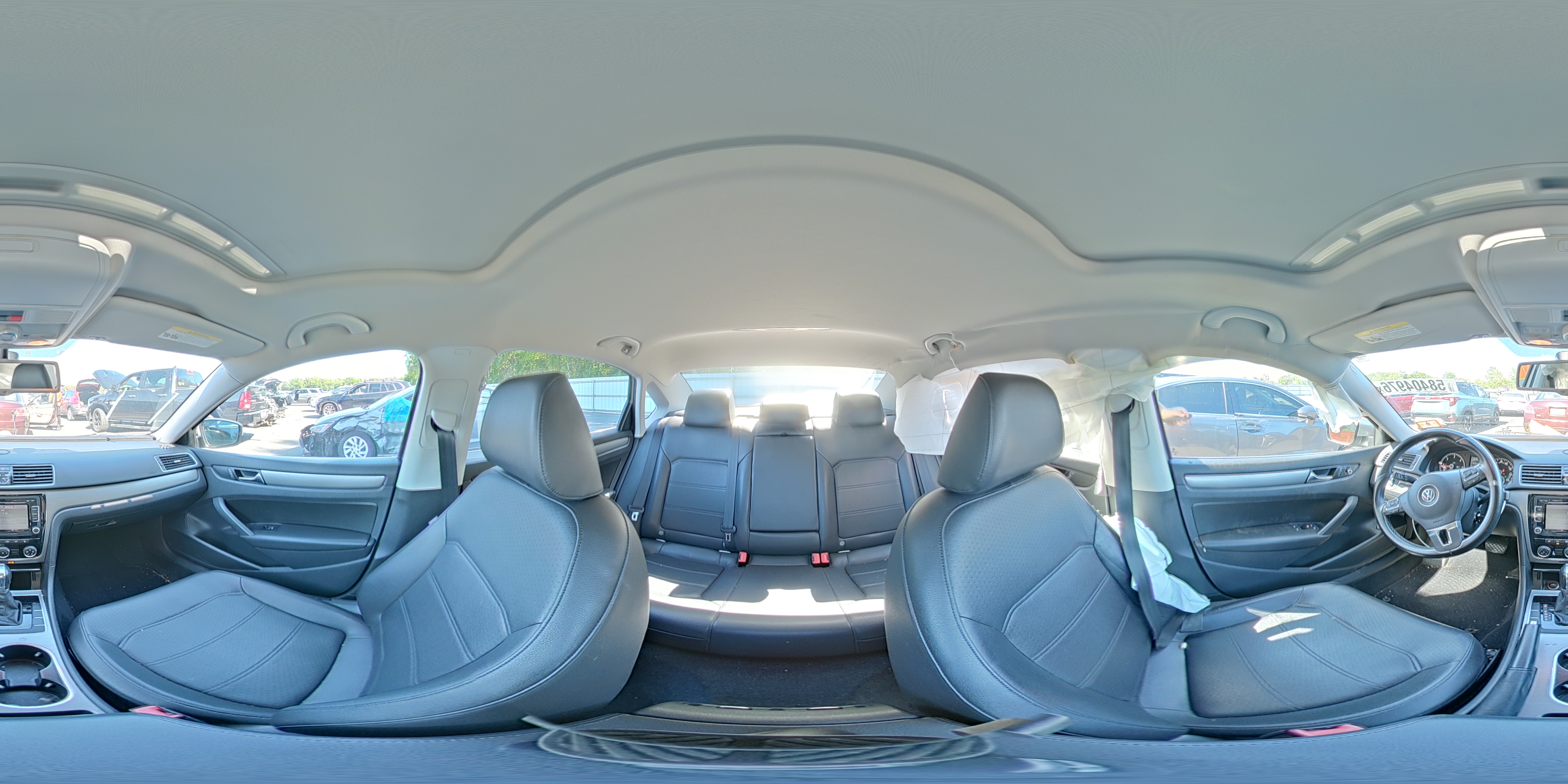 2014 Volkswagen Passat Se Gray vin: 1VWBN7A39EC050796