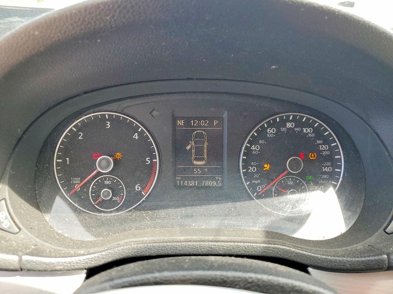 2013 Volkswagen Passat Se Бордовый vin: 1VWBN7A3XDC047498