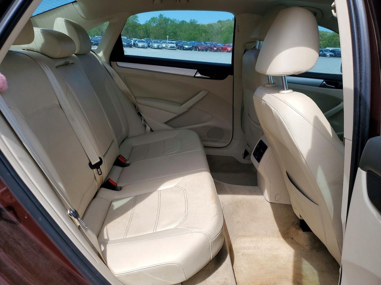 2013 Volkswagen Passat Se Бордовый vin: 1VWBN7A3XDC047498