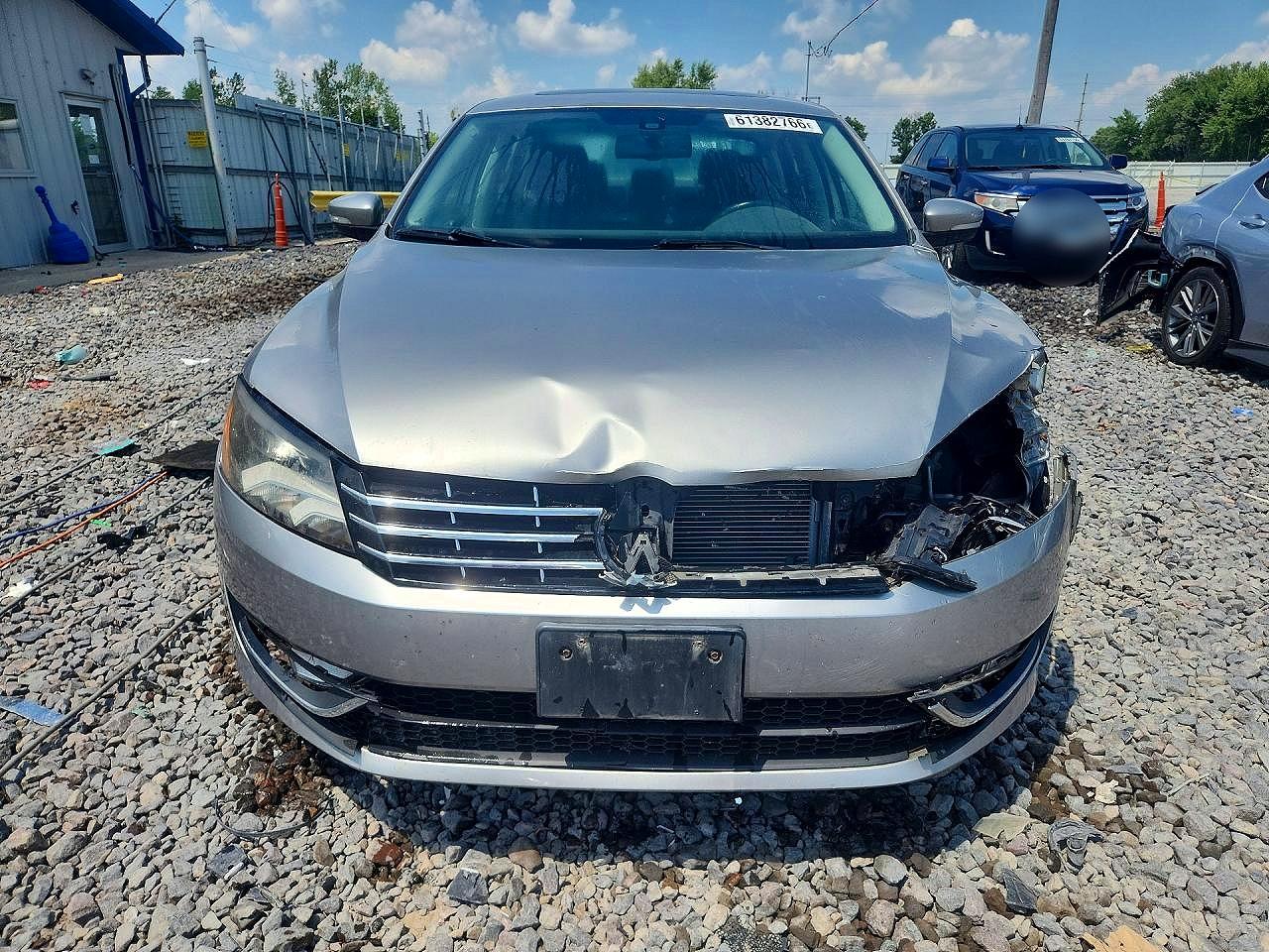 2013 Volkswagen Passat Se Серебряный vin: 1VWBN7A3XDC049218