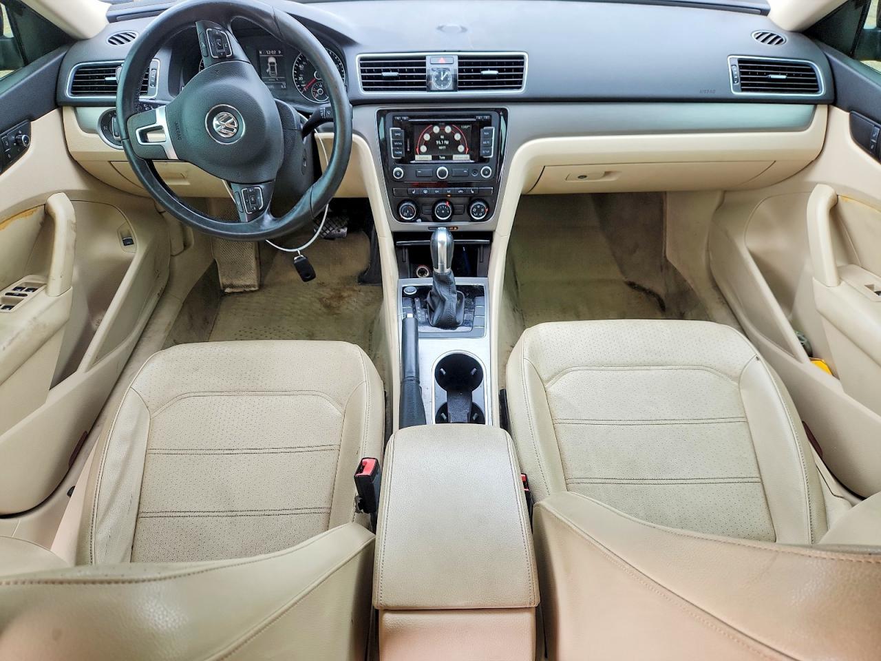 2014 Volkswagen Passat Se Синий vin: 1VWBN7A3XEC003017