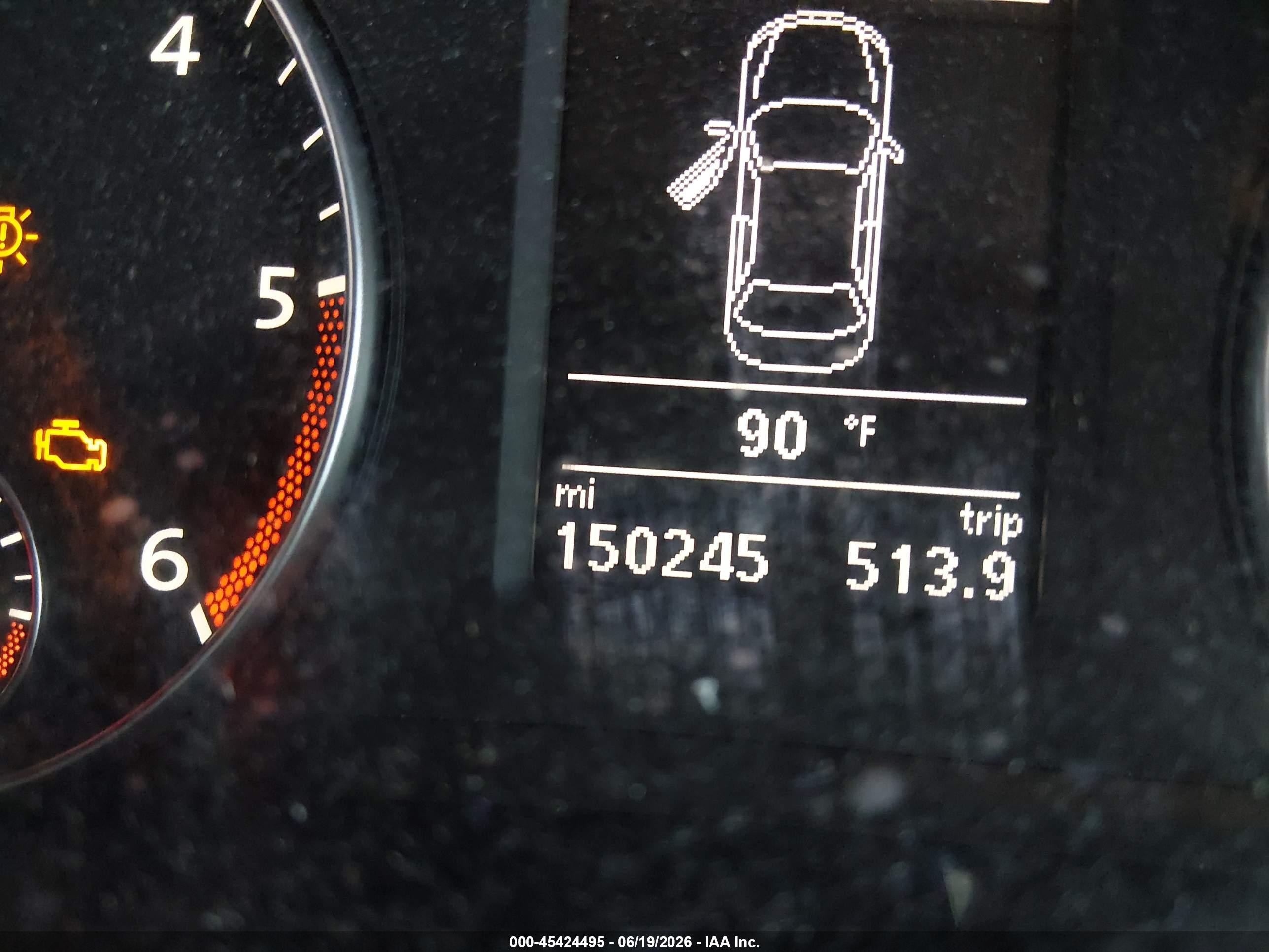 2014 Volkswagen Passat 2.0l Tdi Se White vin: 1VWBN7A3XEC052802