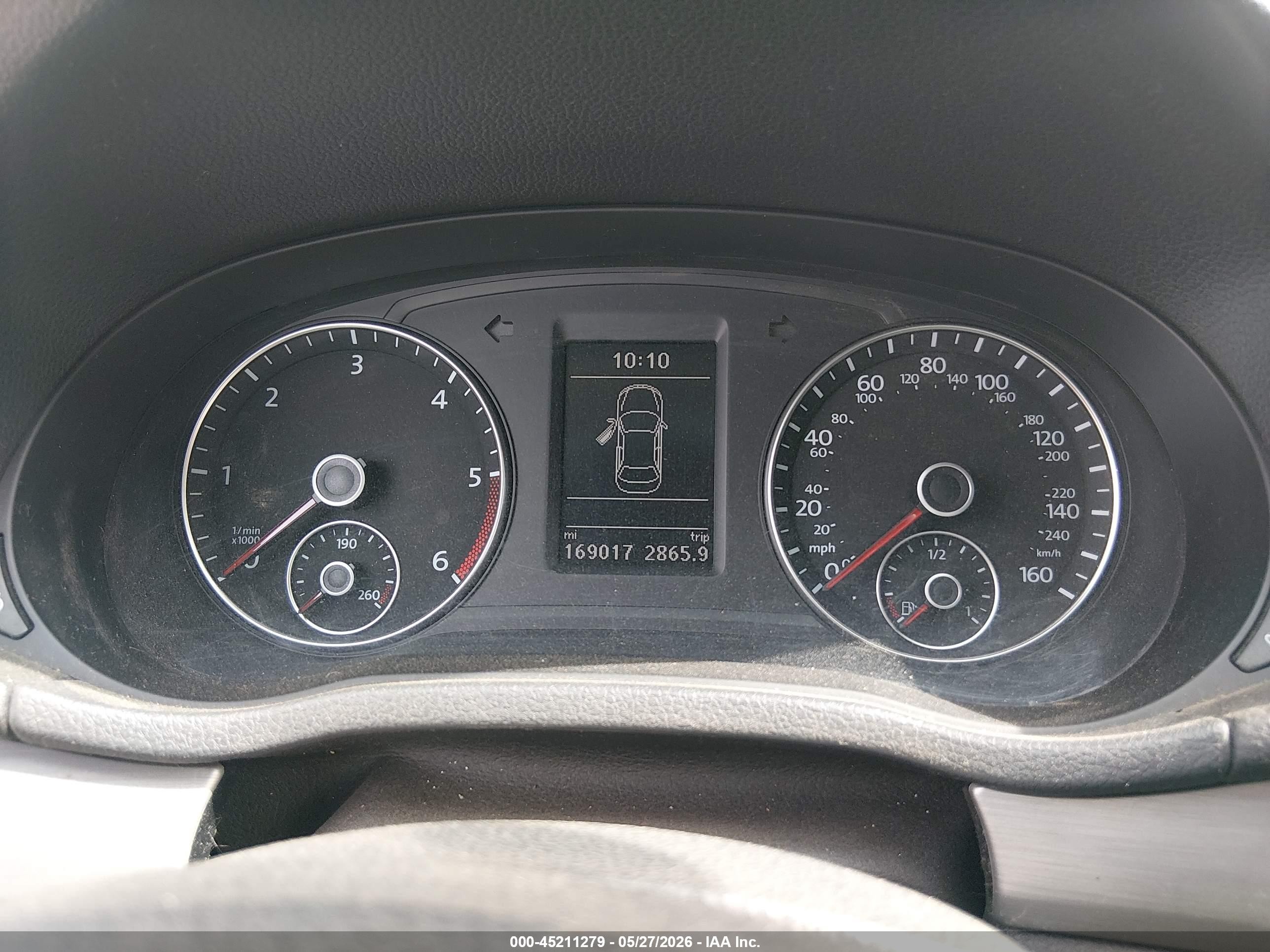 2014 Volkswagen Passat 2.0l Tdi Se Gray vin: 1VWBN7A3XEC069048