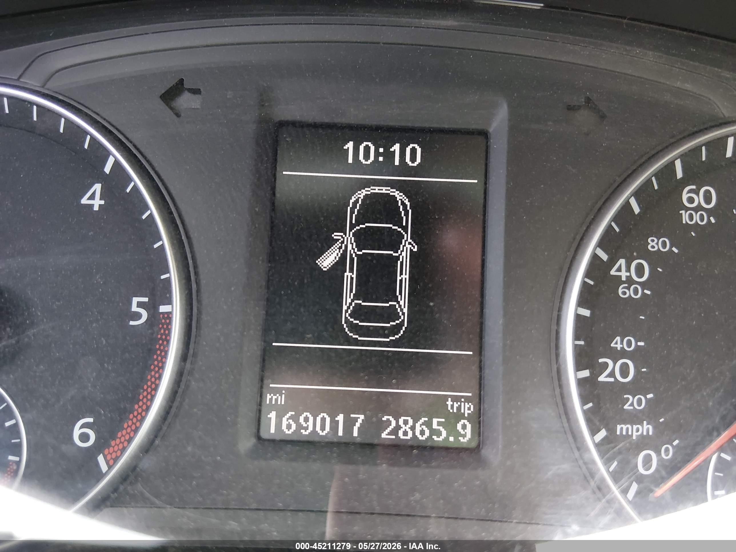 2014 Volkswagen Passat 2.0l Tdi Se Gray vin: 1VWBN7A3XEC069048