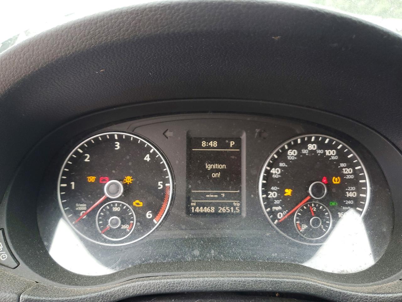 2014 Volkswagen Passat Se Black vin: 1VWBN7A3XEC104803