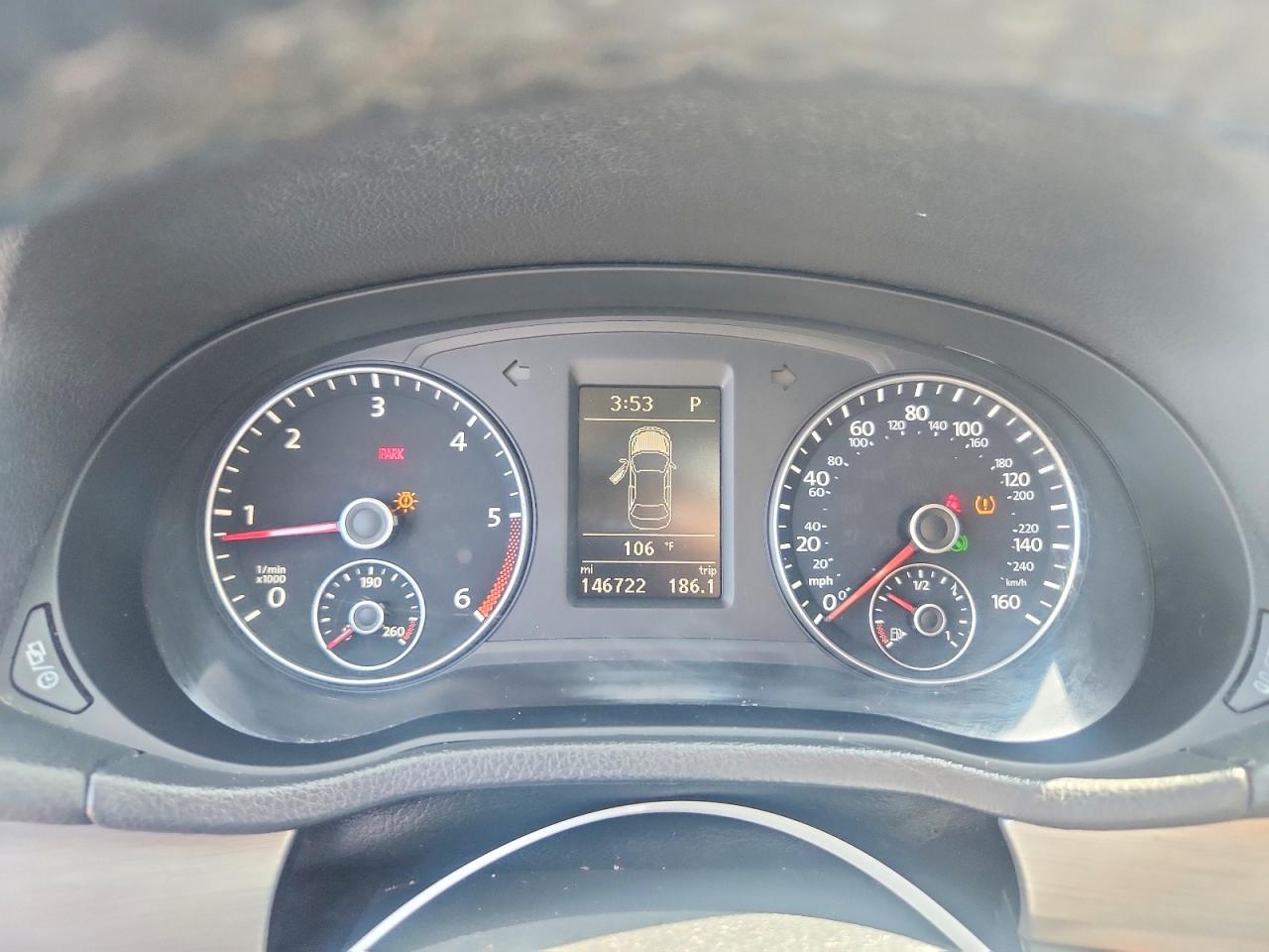 2014 Volkswagen Passat Se Blue vin: 1VWBN7A3XEC105899