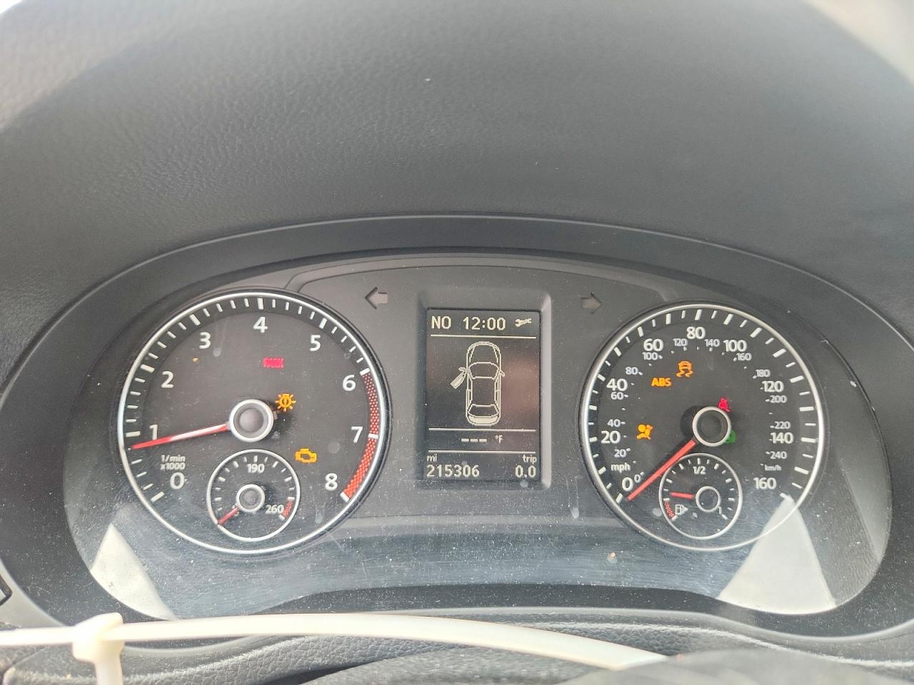 2013 Volkswagen Passat Se White vin: 1VWBP7A30DC013015