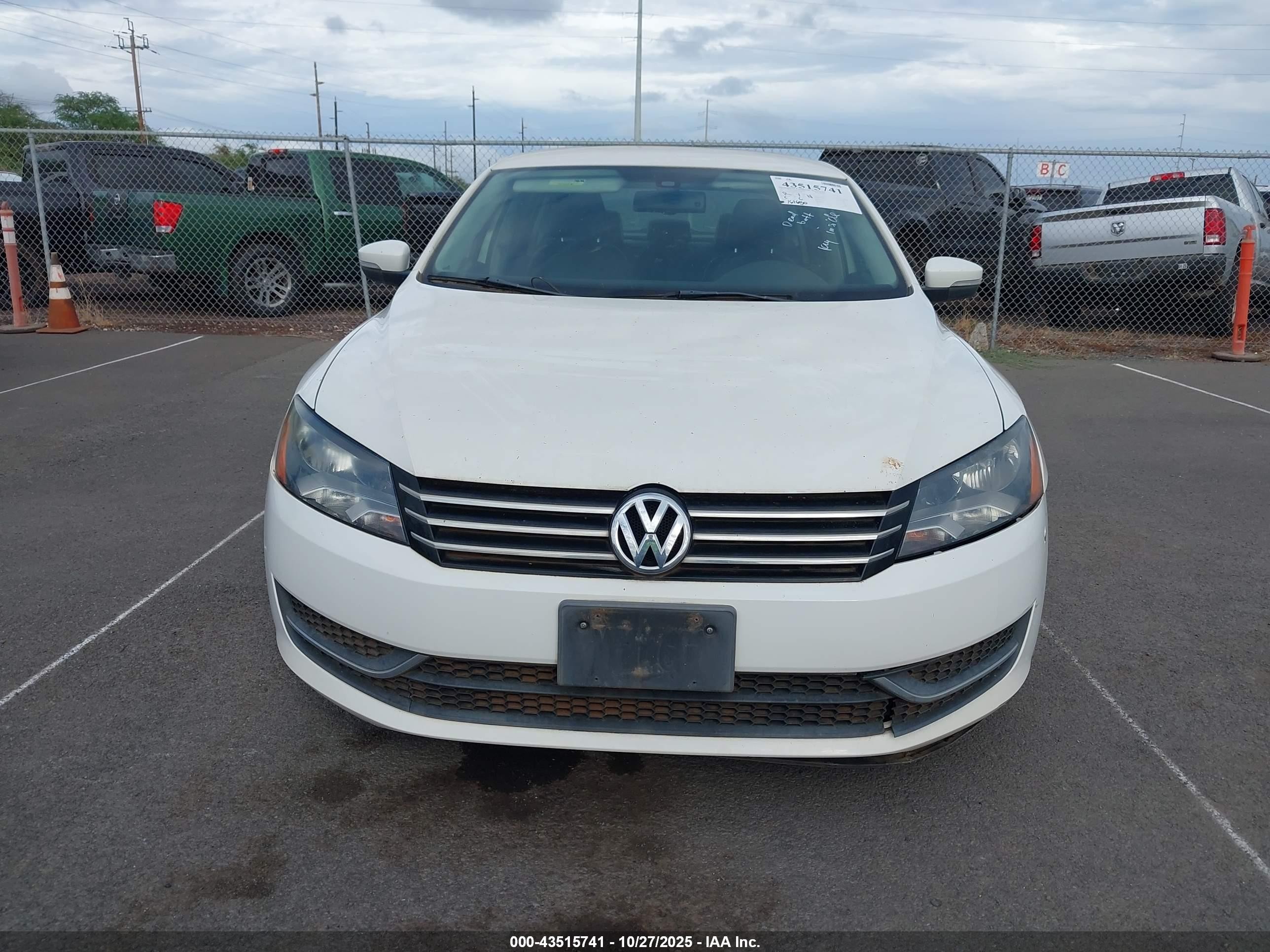 2013 Volkswagen Passat 2.5l Se Black vin: 1VWBP7A30DC055751