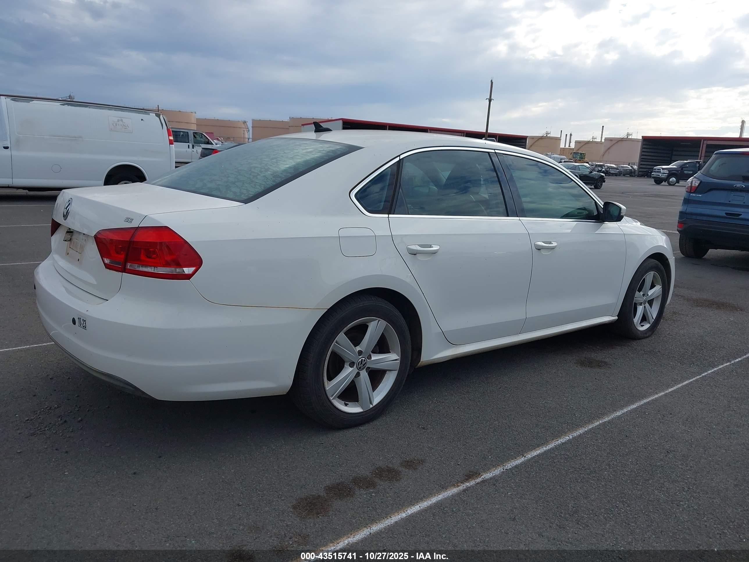 2013 Volkswagen Passat 2.5l Se Black vin: 1VWBP7A30DC055751