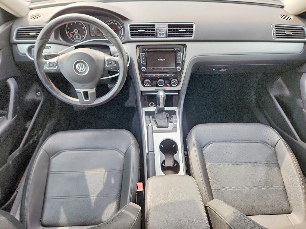 2013 Volkswagen Passat Se Синий vin: 1VWBP7A30DC058522