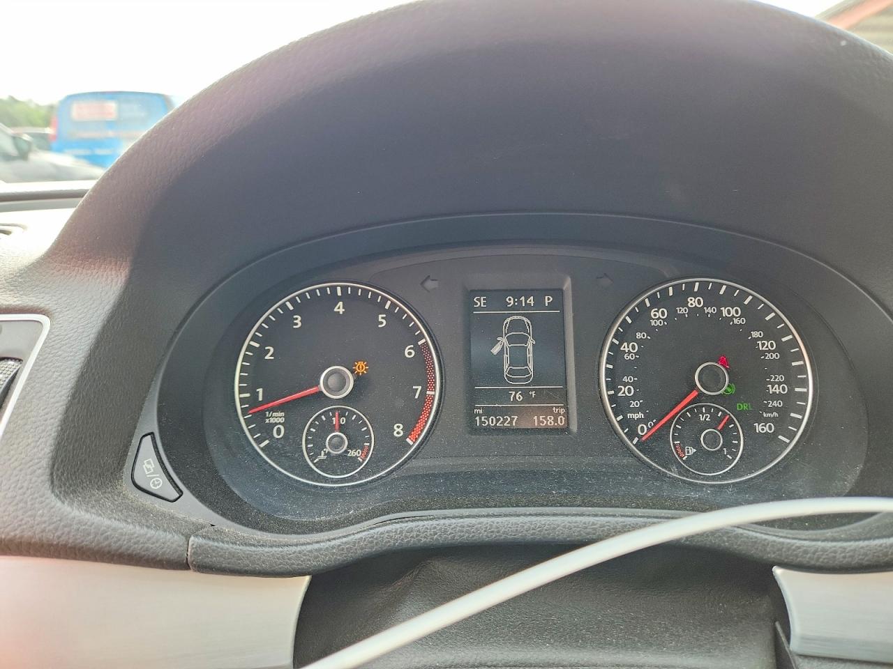 2013 Volkswagen Passat Se Синий vin: 1VWBP7A30DC058522