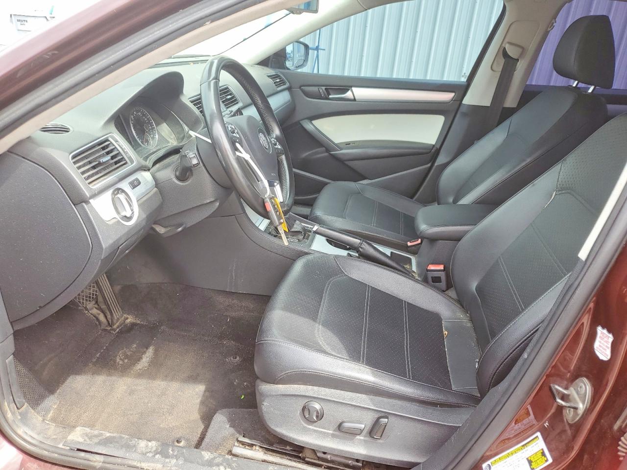 2013 Volkswagen Passat Se Бордовый vin: 1VWBP7A30DC084781