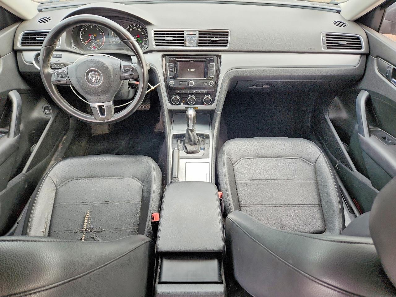 2012 Volkswagen Passat Se Gray vin: 1VWBP7A31CC011630