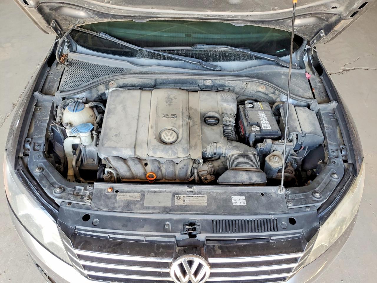 2012 Volkswagen Passat Se Gray vin: 1VWBP7A31CC043493