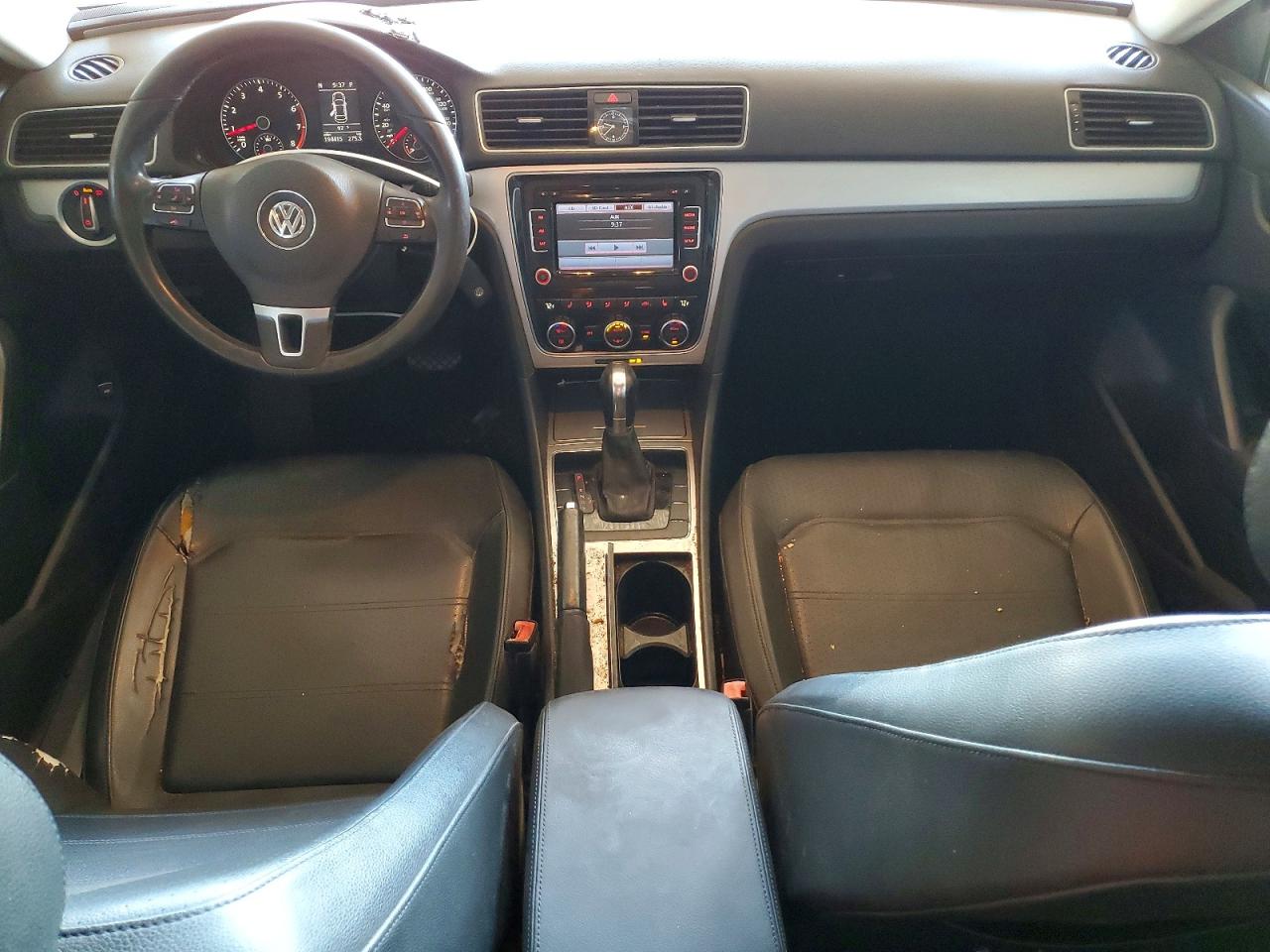 2012 Volkswagen Passat Se Gray vin: 1VWBP7A31CC043493