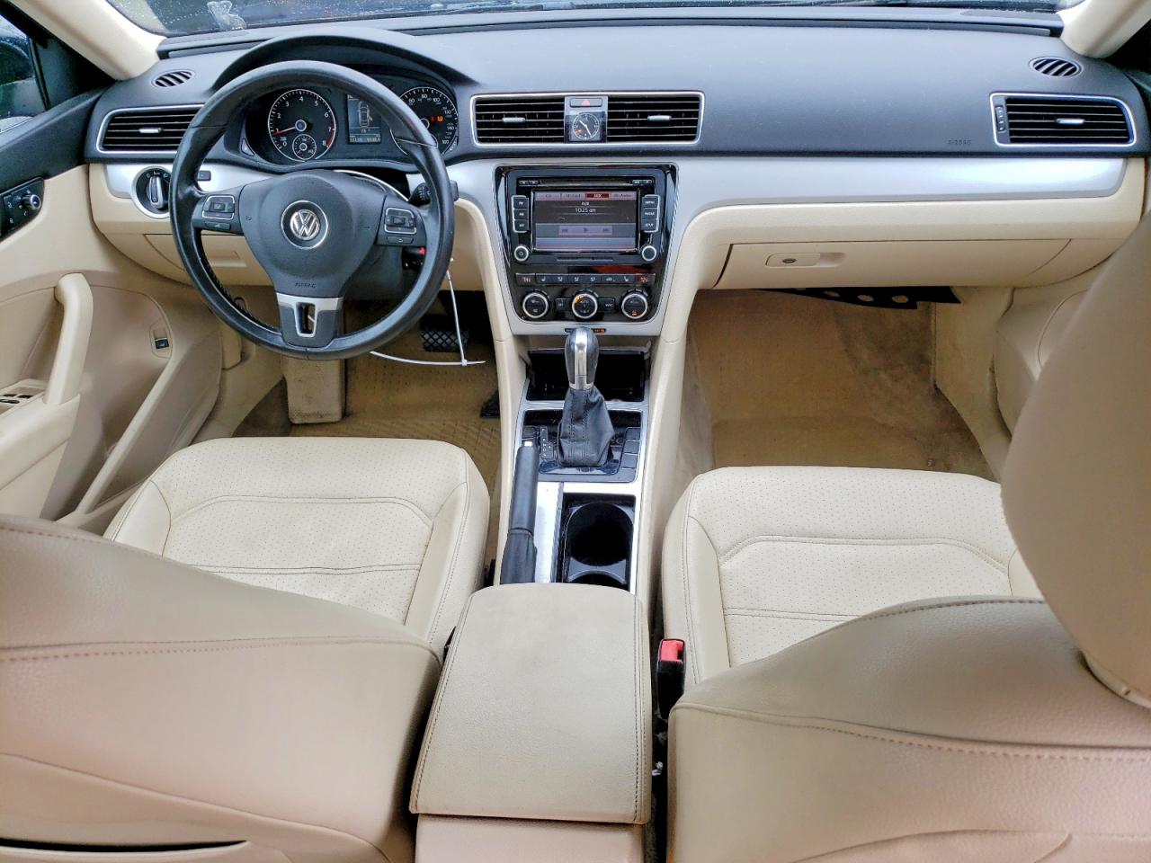 2012 Volkswagen Passat Se Black vin: 1VWBP7A31CC074209