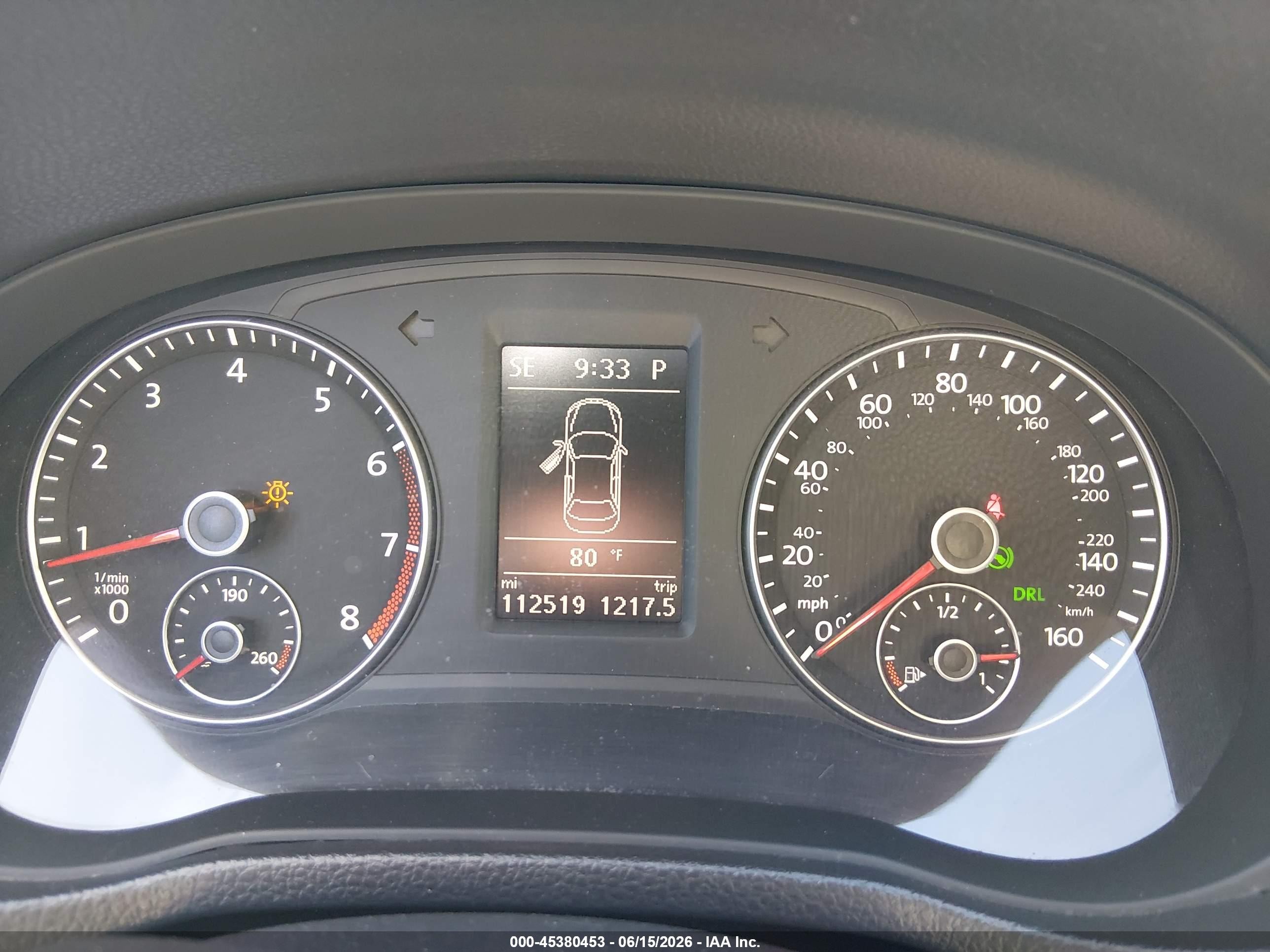 2013 Volkswagen Passat 2.5l Se Black vin: 1VWBP7A31DC036867