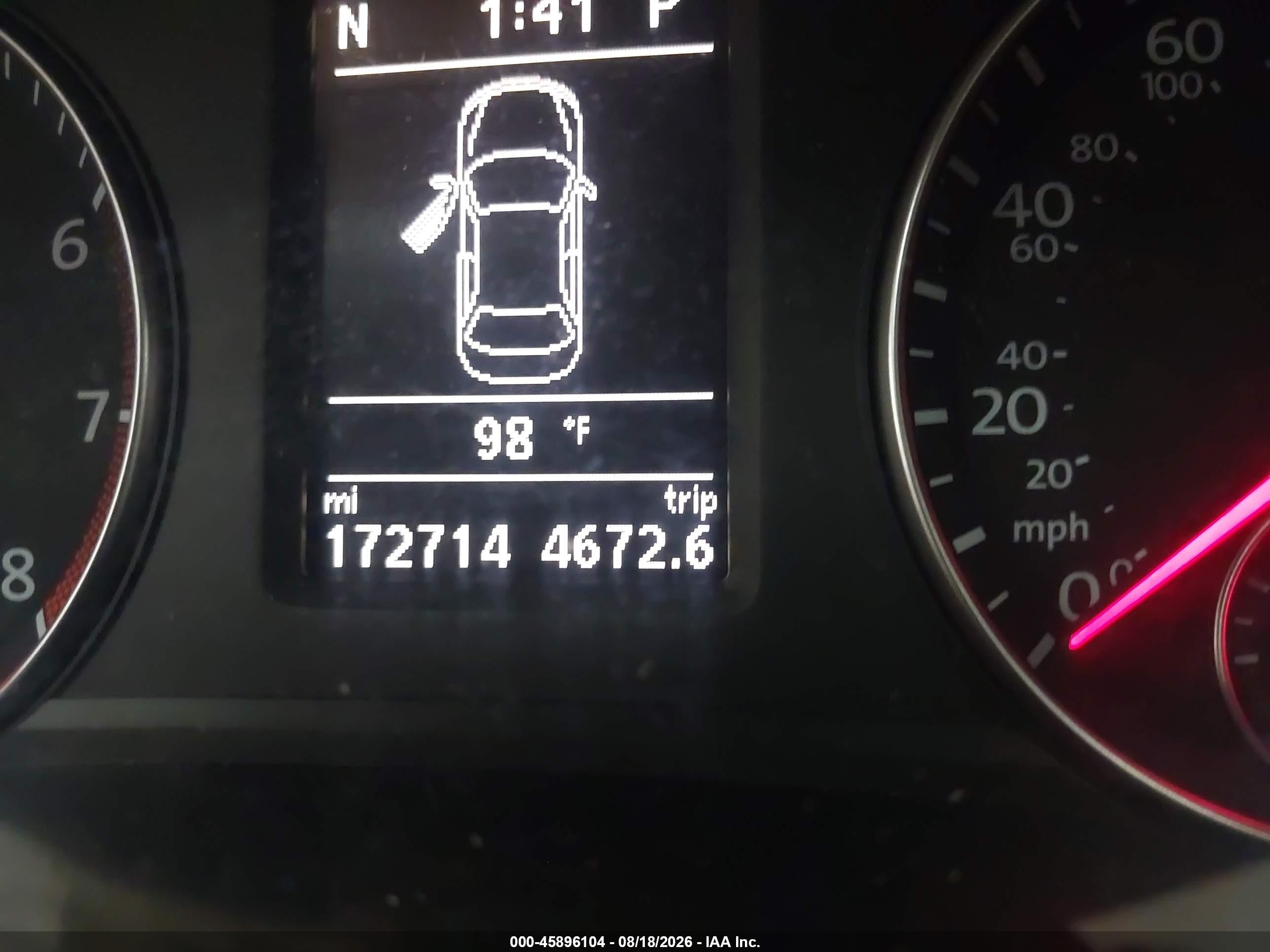 2013 Volkswagen Passat 2.5l Se Gray vin: 1VWBP7A31DC137343