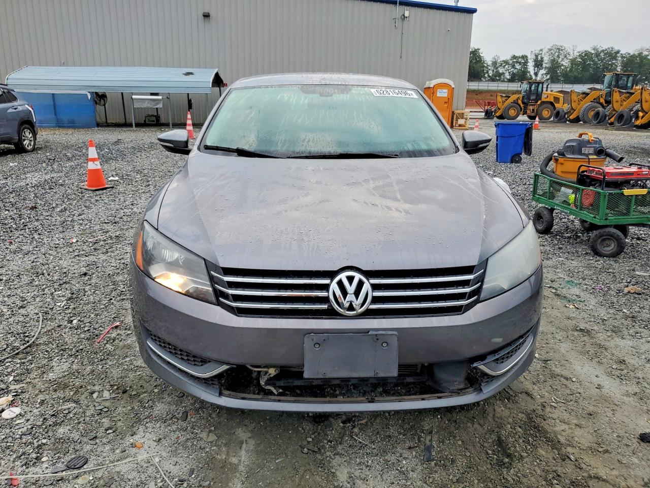 2012 Volkswagen Passat Se Silver vin: 1VWBP7A32CC062117