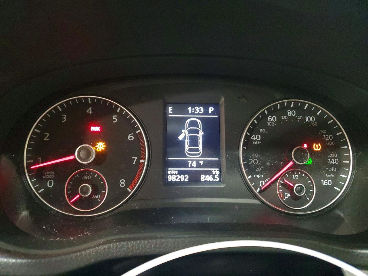 2012 Volkswagen Passat Se White vin: 1VWBP7A32CC095215