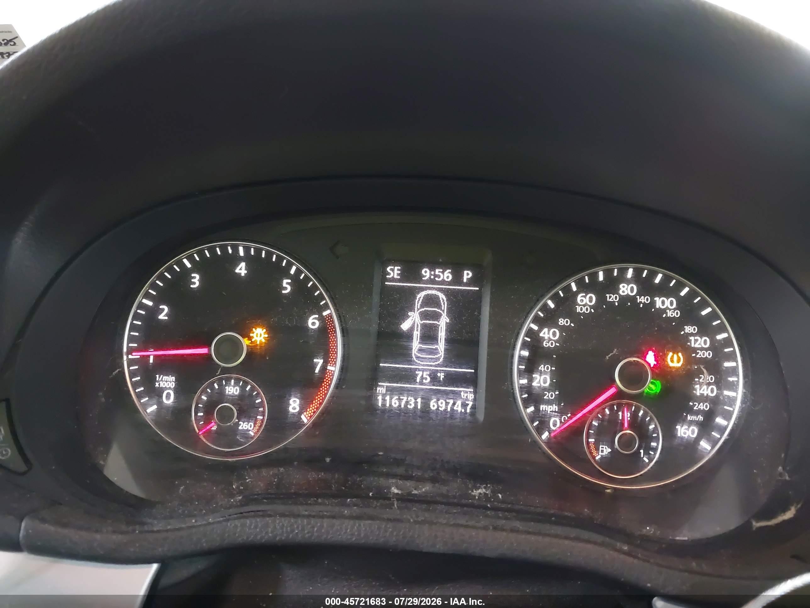 2013 Volkswagen Passat 2.5l Se Белый vin: 1VWBP7A32DC004025