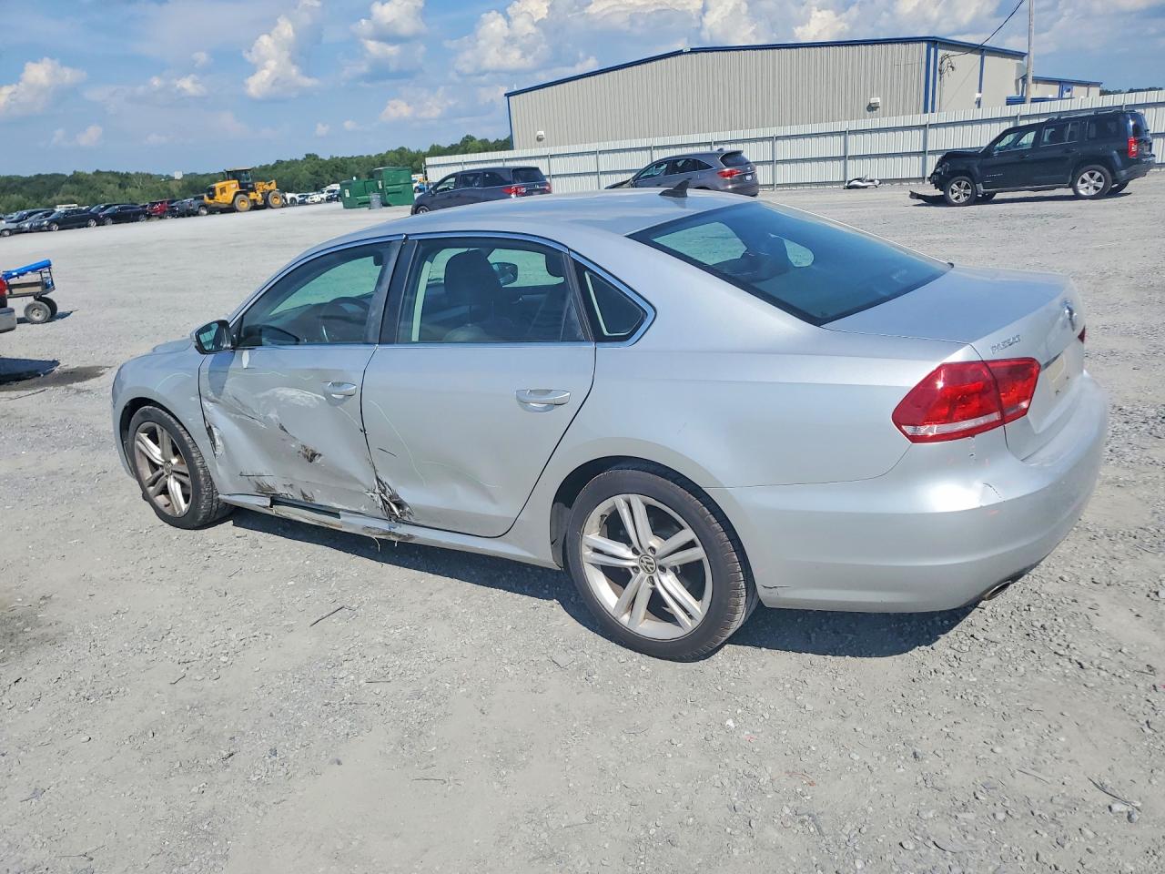 2014 Volkswagen Passat Se Silver vin: 1VWBP7A32EC015057