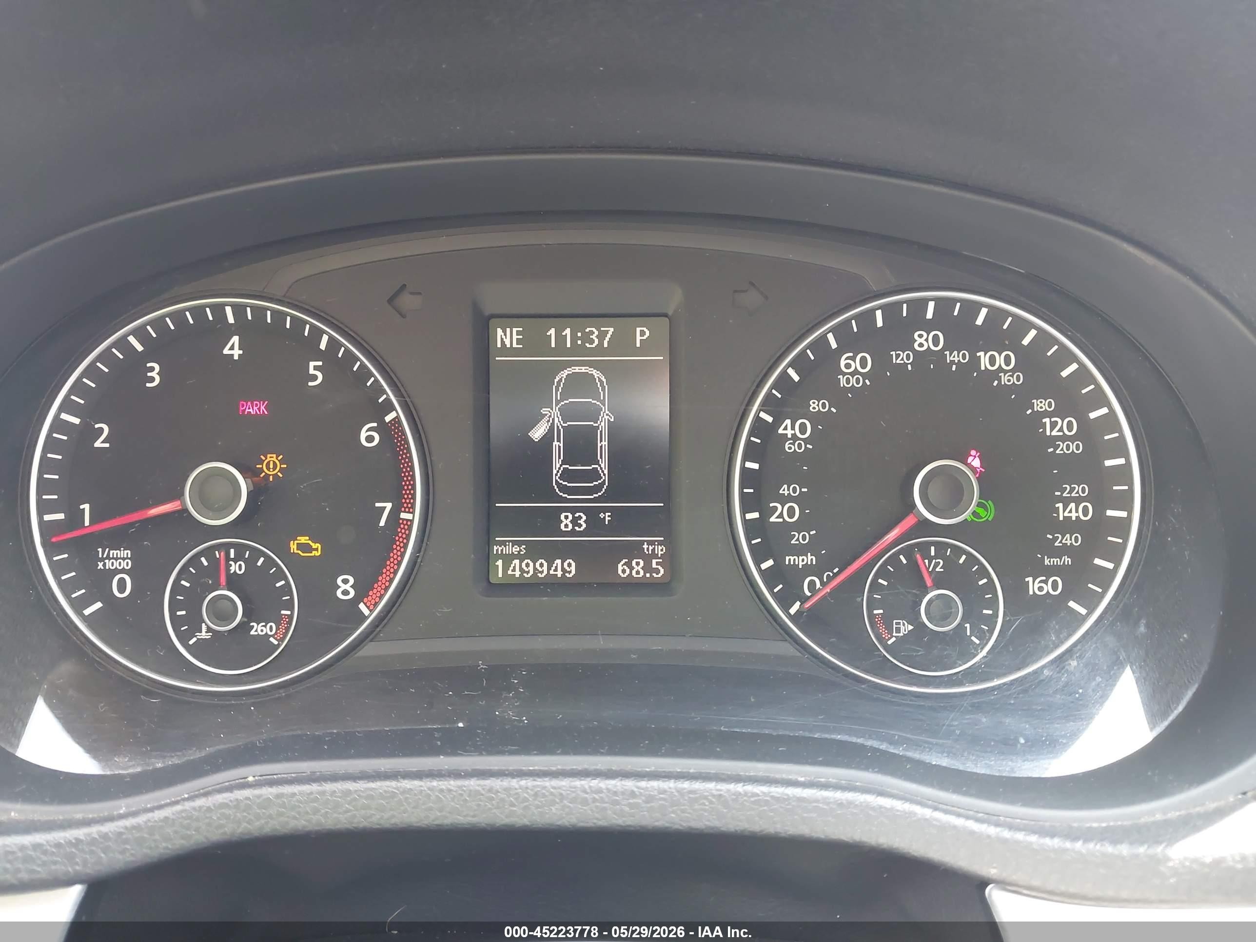 2012 Volkswagen Passat 2.5l Se Silver vin: 1VWBP7A33CC015890