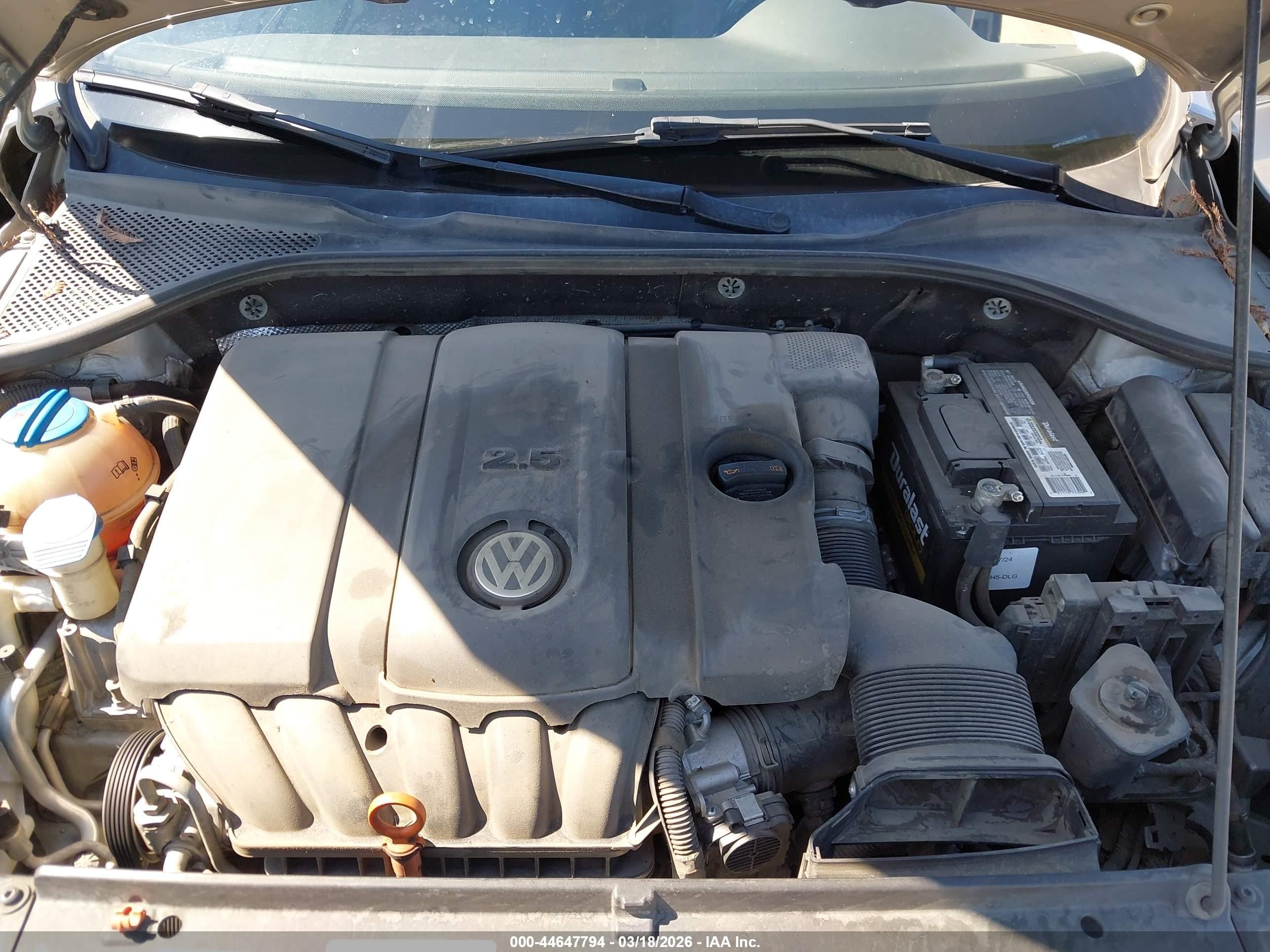 2012 Volkswagen Passat 2.5l Se Silver vin: 1VWBP7A33CC076978