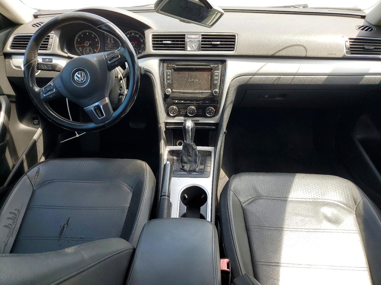 2013 Volkswagen Passat Se Silver vin: 1VWBP7A33DC008374