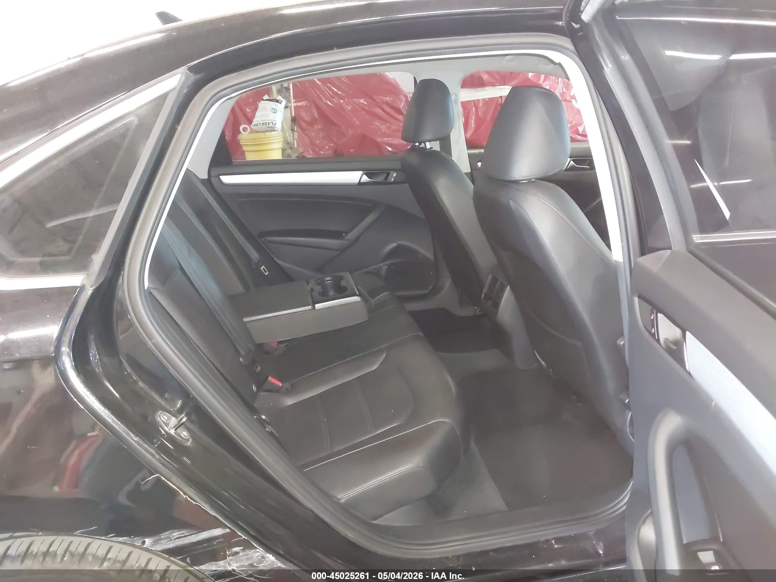 2013 Volkswagen Passat 2.5l Se Черный vin: 1VWBP7A33DC039513