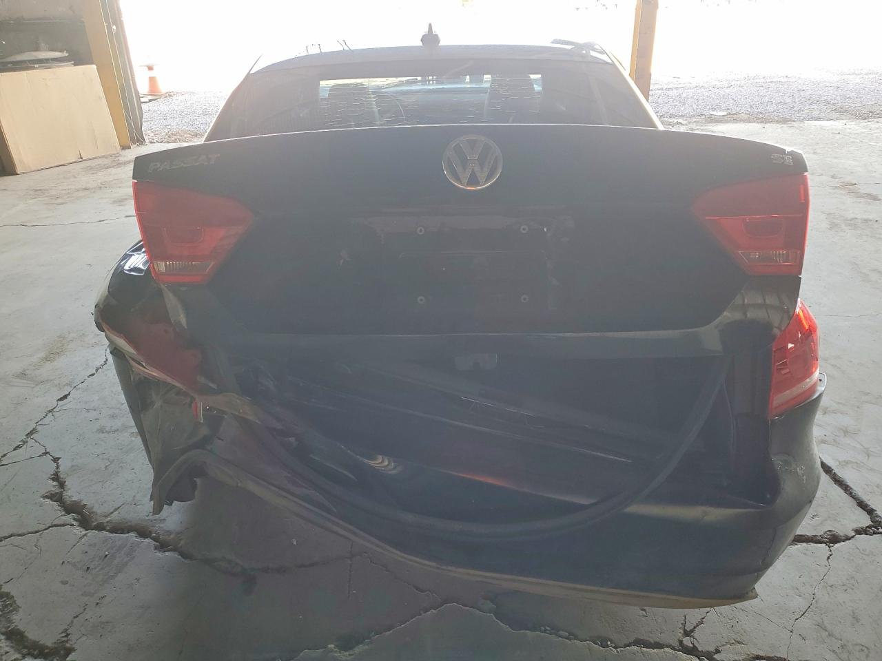 2013 Volkswagen Passat Se Black vin: 1VWBP7A33DC072141