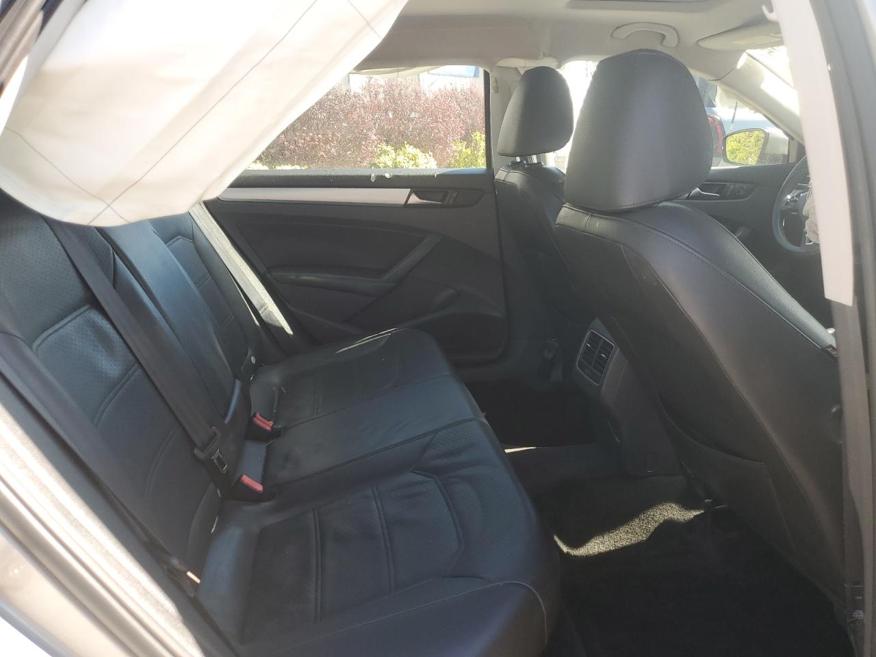 2013 Volkswagen Passat Se Silver vin: 1VWBP7A33DC120737