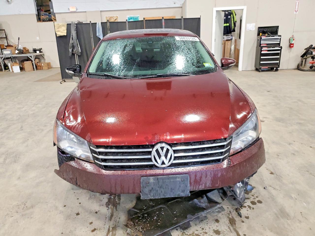 2012 Volkswagen Passat Maroon vin: 1VWBP7A34CC020192