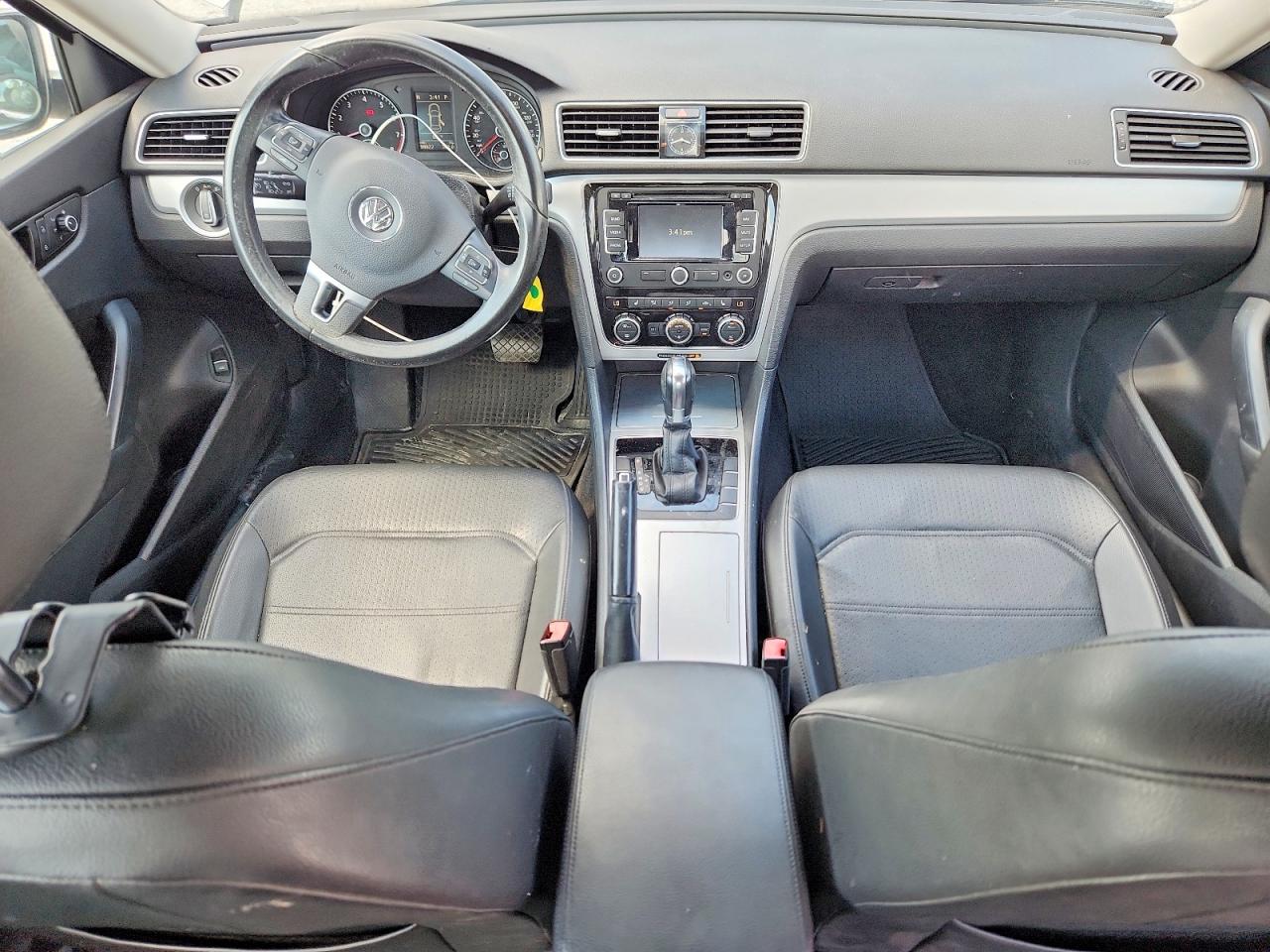 2012 Volkswagen Passat Se Silver vin: 1VWBP7A34CC074902