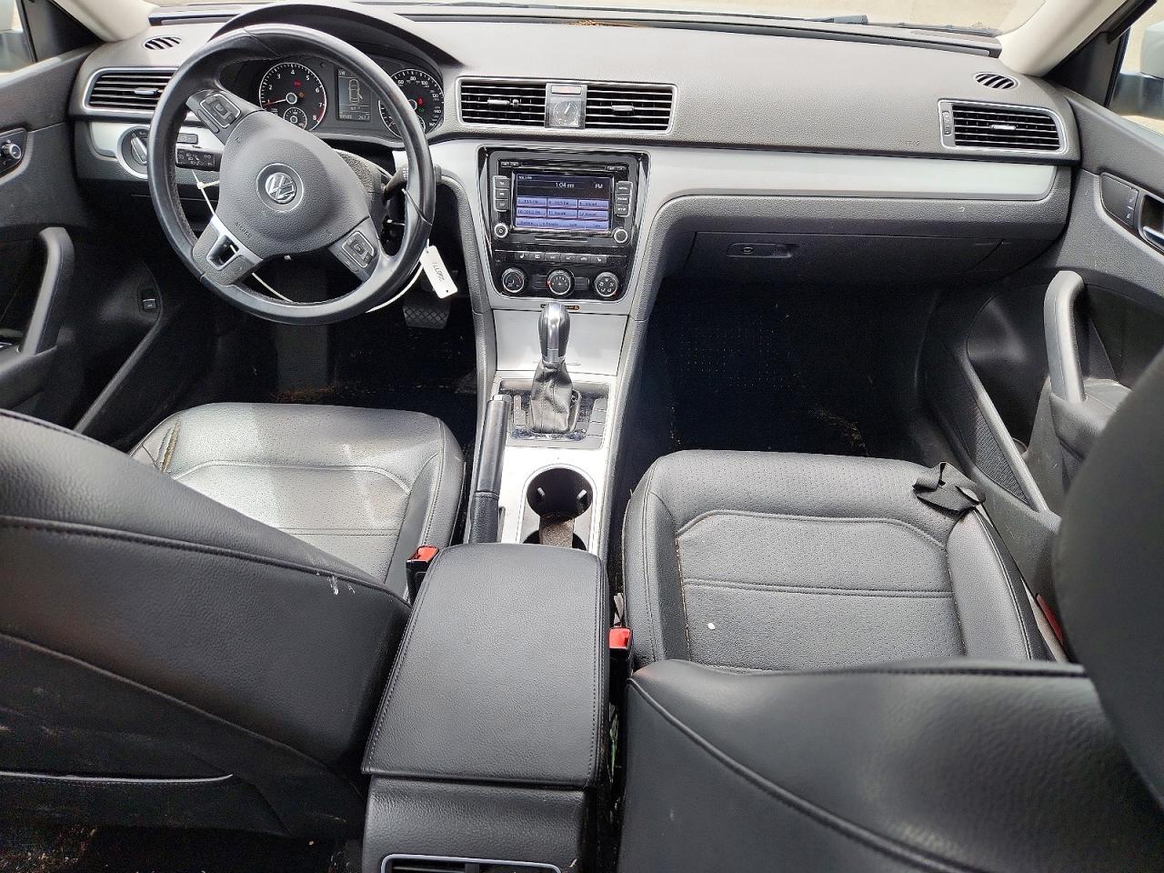 2013 Volkswagen Passat Se Silver vin: 1VWBP7A34DC018797