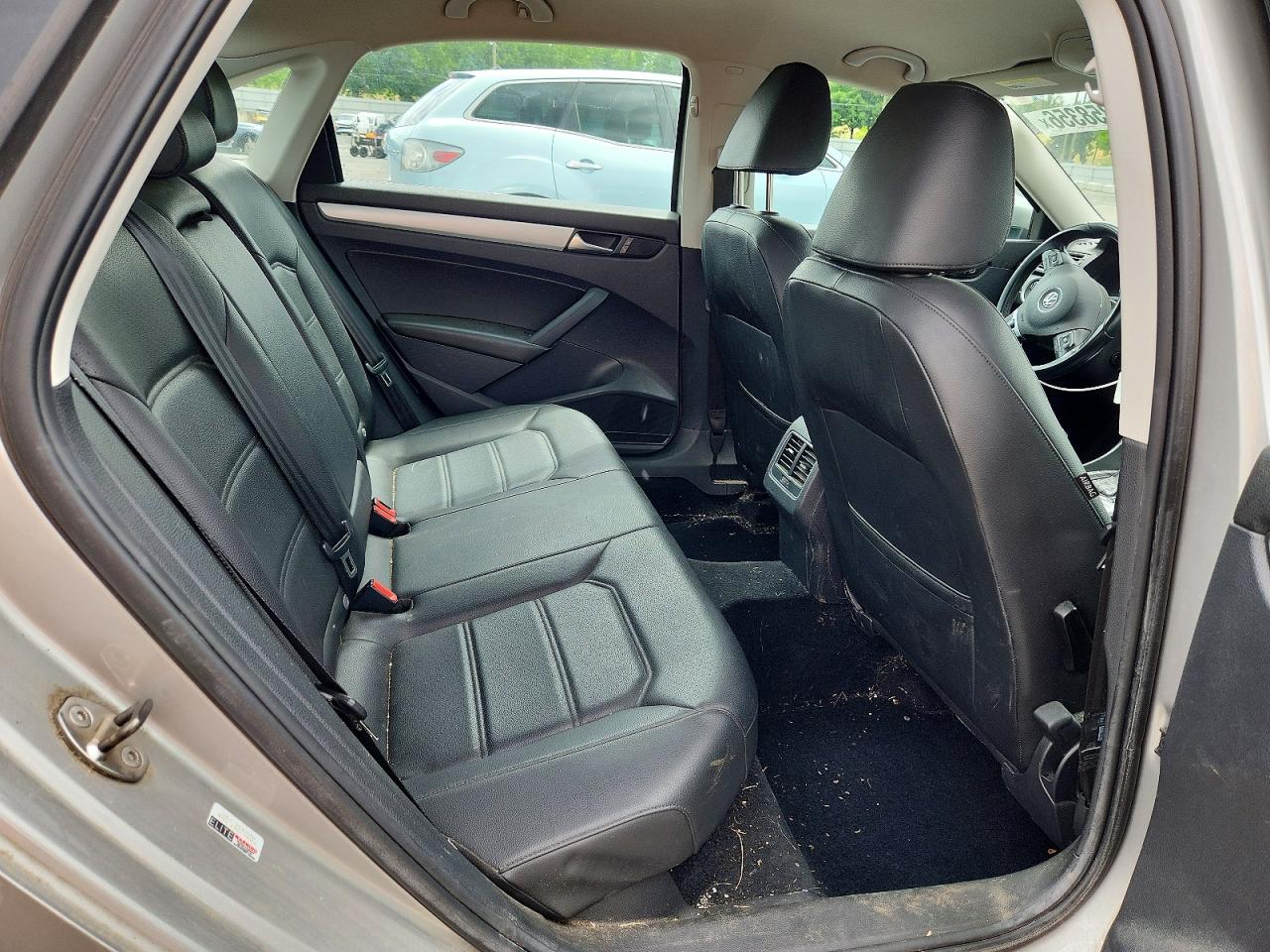 2013 Volkswagen Passat Se Silver vin: 1VWBP7A34DC018797