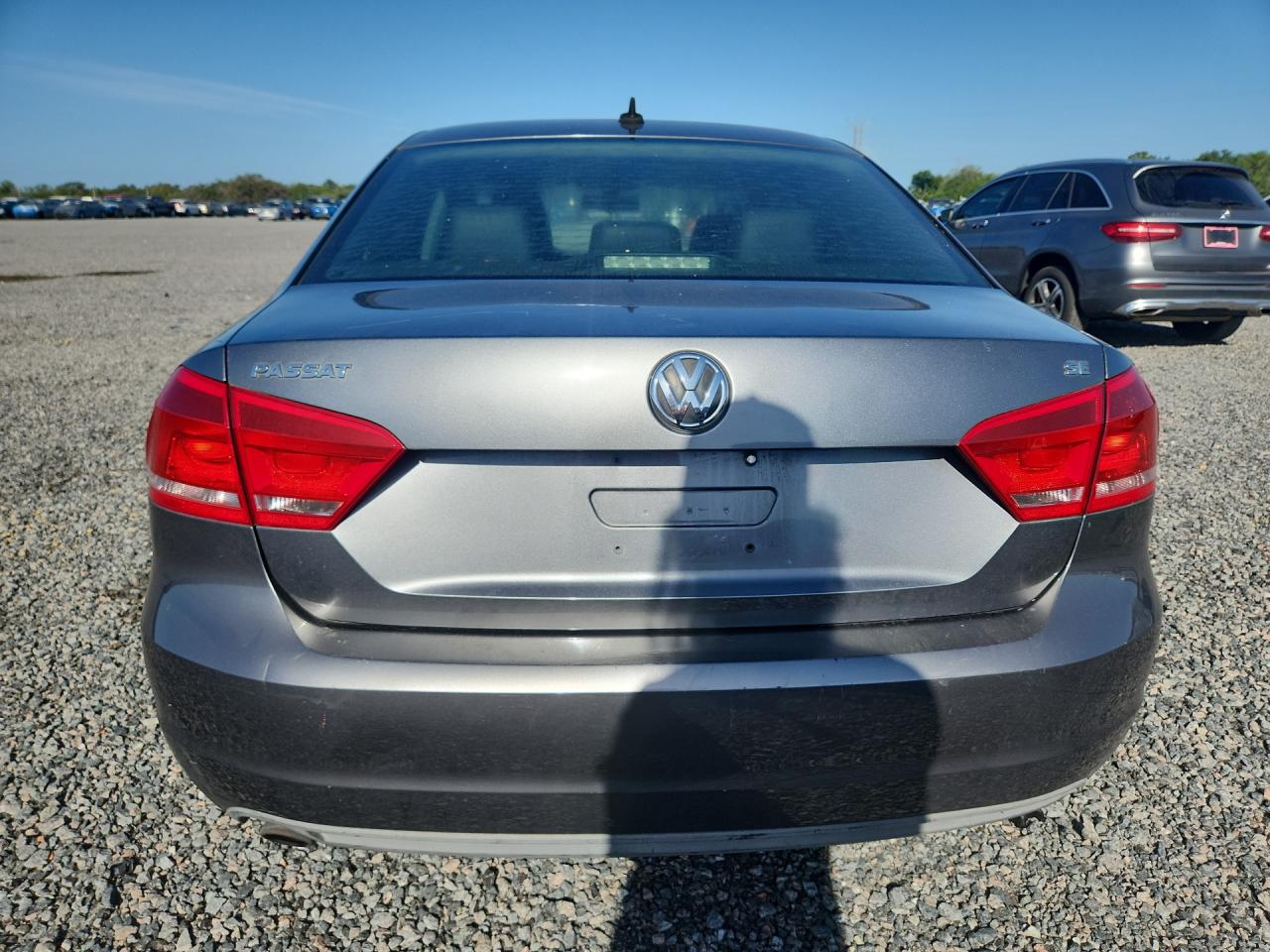 2013 Volkswagen Passat Se Серый vin: 1VWBP7A34DC029993