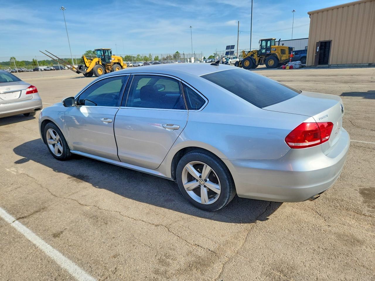 2013 Volkswagen Passat Se Silver vin: 1VWBP7A34DC082189