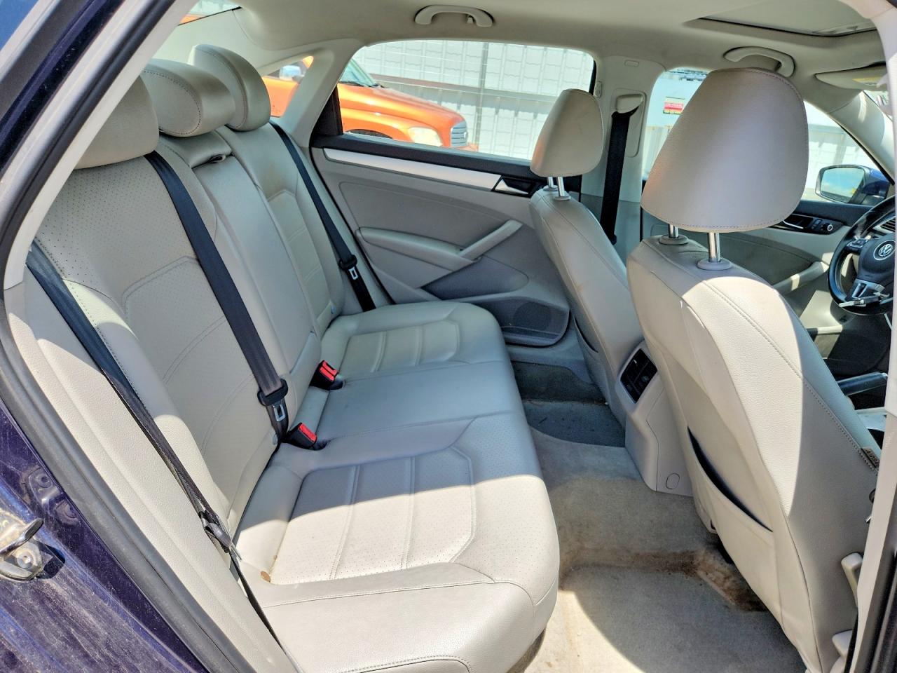 2013 Volkswagen Passat Se Синий vin: 1VWBP7A35DC037486