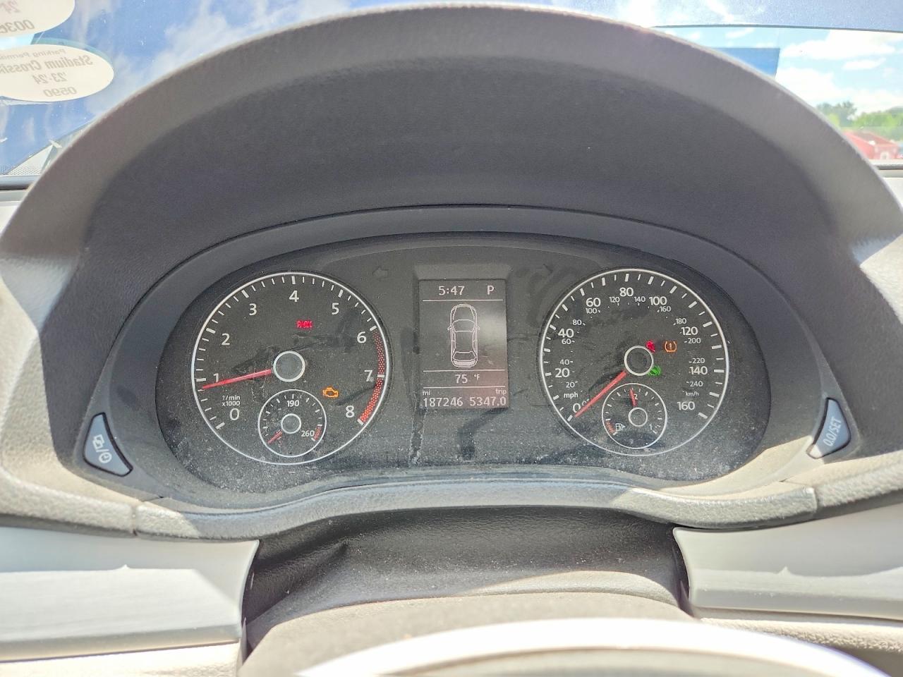 2013 Volkswagen Passat Se Синий vin: 1VWBP7A35DC037486