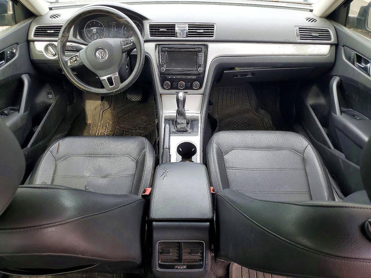 2013 Volkswagen Passat Se Синий vin: 1VWBP7A35DC095971