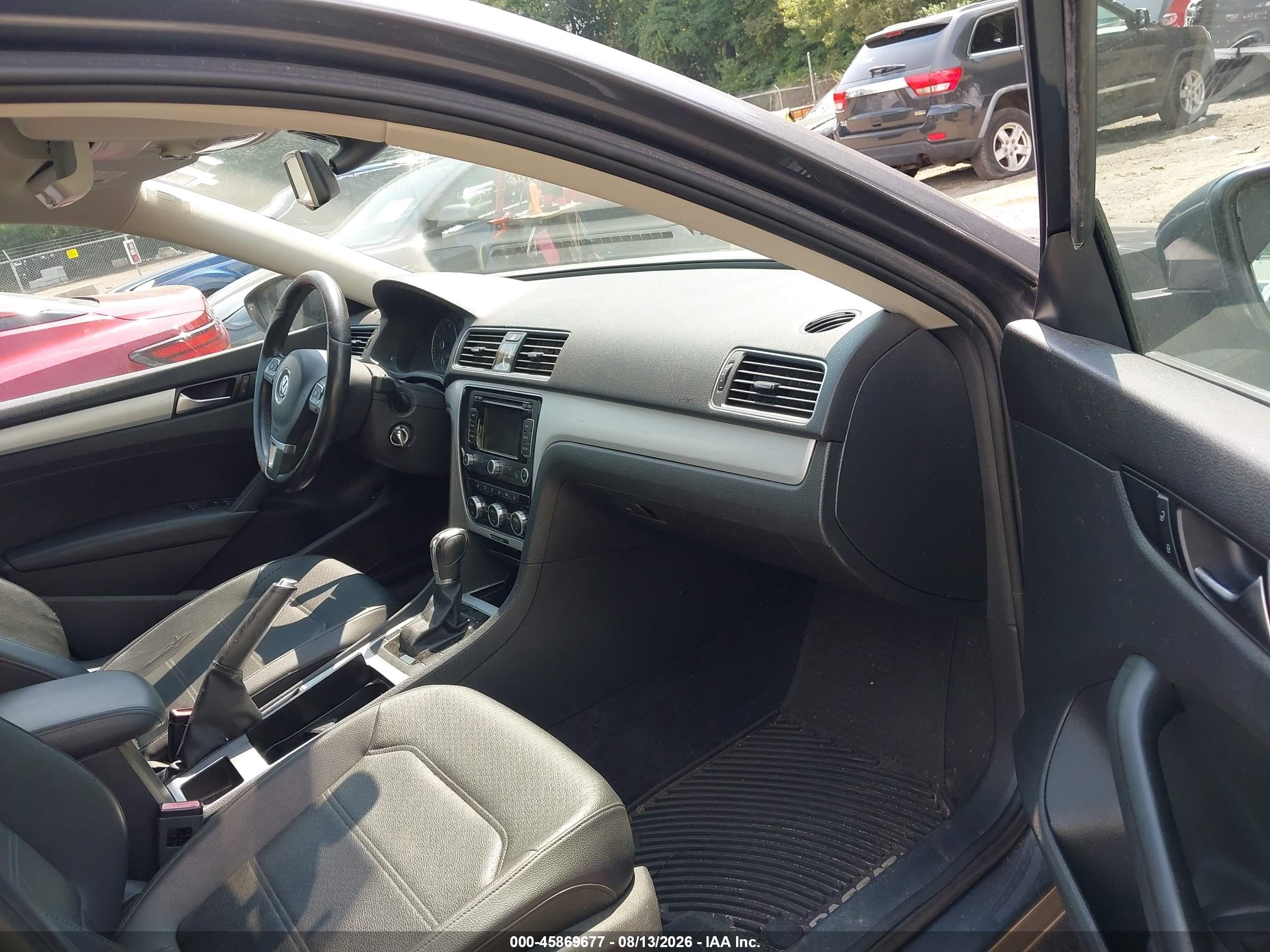 2012 Volkswagen Passat 2.5l Se Gray vin: 1VWBP7A36CC031775
