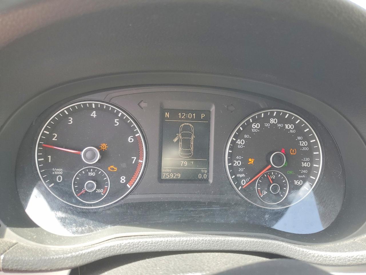 2012 Volkswagen Passat Se Белый vin: 1VWBP7A36CC083620